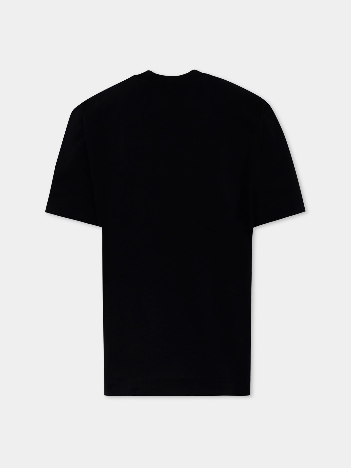 T-shirt nera per bambino con stampa jungle,Marni Kids,M01569 M00RF 0M900