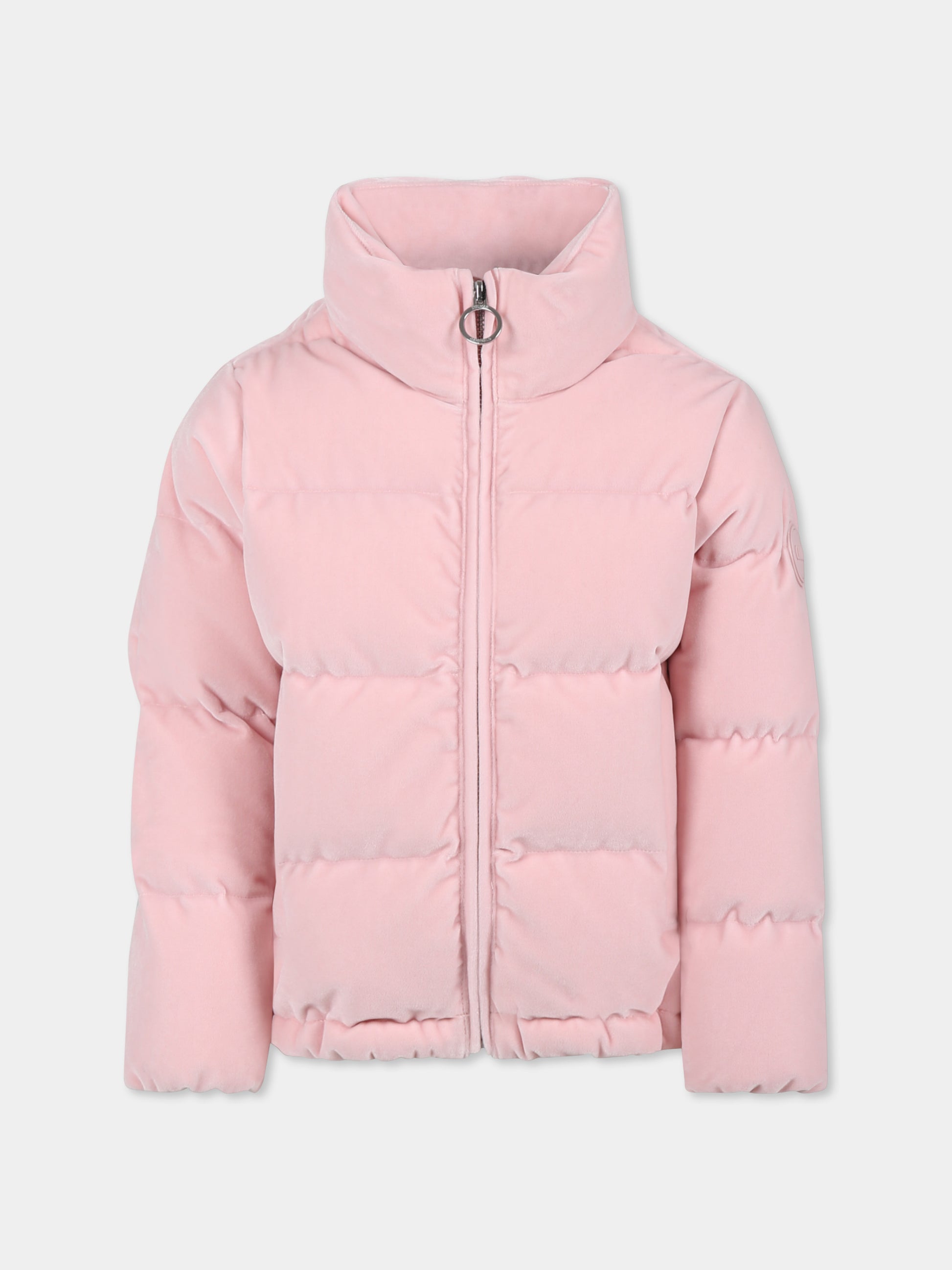 Piumino rosa per bambina con logo,Colmar Originals Kids,3440 5YM 420