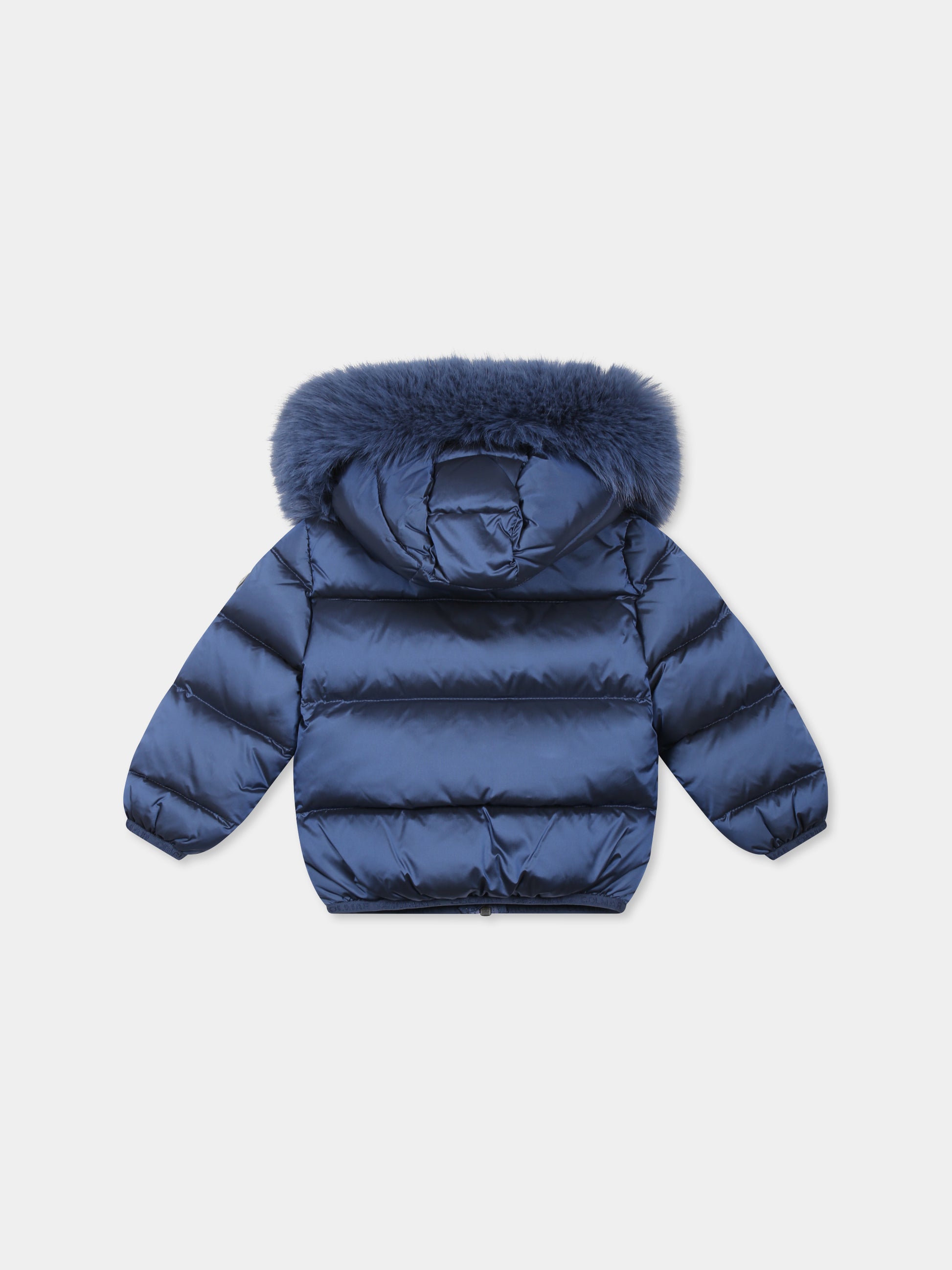 Piumino blu per neonata con logo,Colmar Originals Kids,3470E 2YO 84