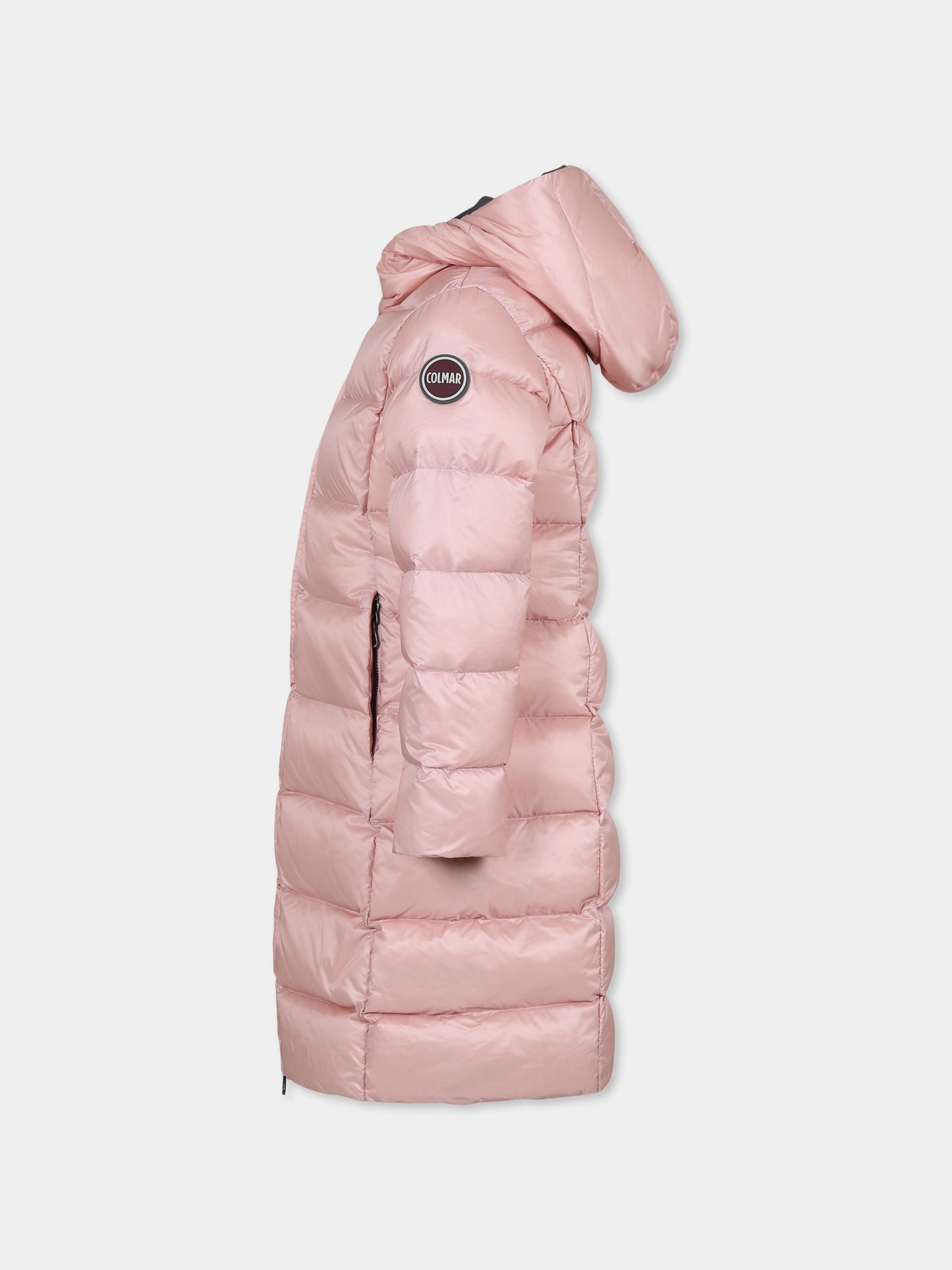 Piumino rosa per bambina con logo,Colmar Originals Kids,3499A 2YO 420