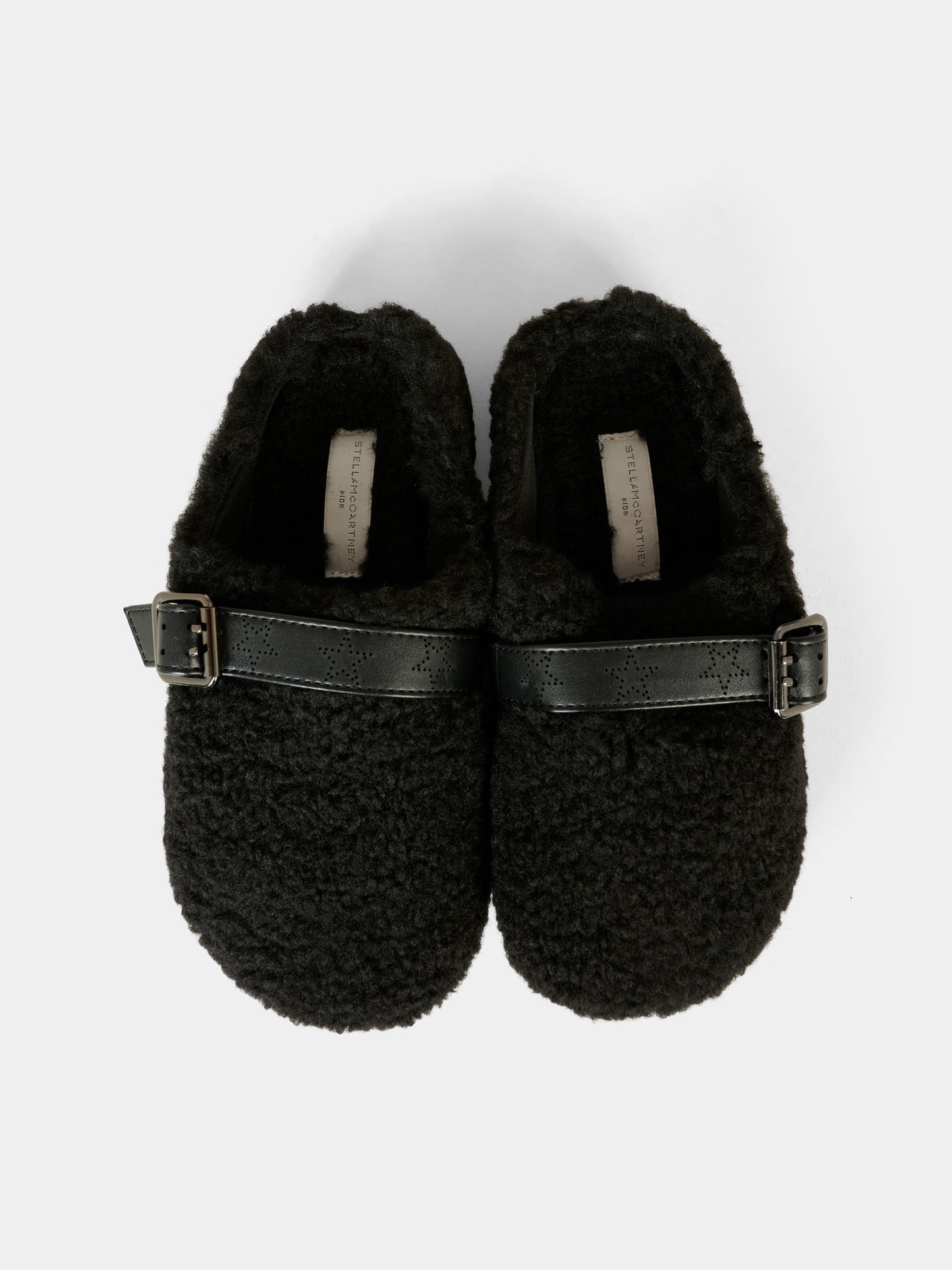 Sabot neri per bambina con stelle,Stella Mccartney Kids,TX0B96 Z3237 930