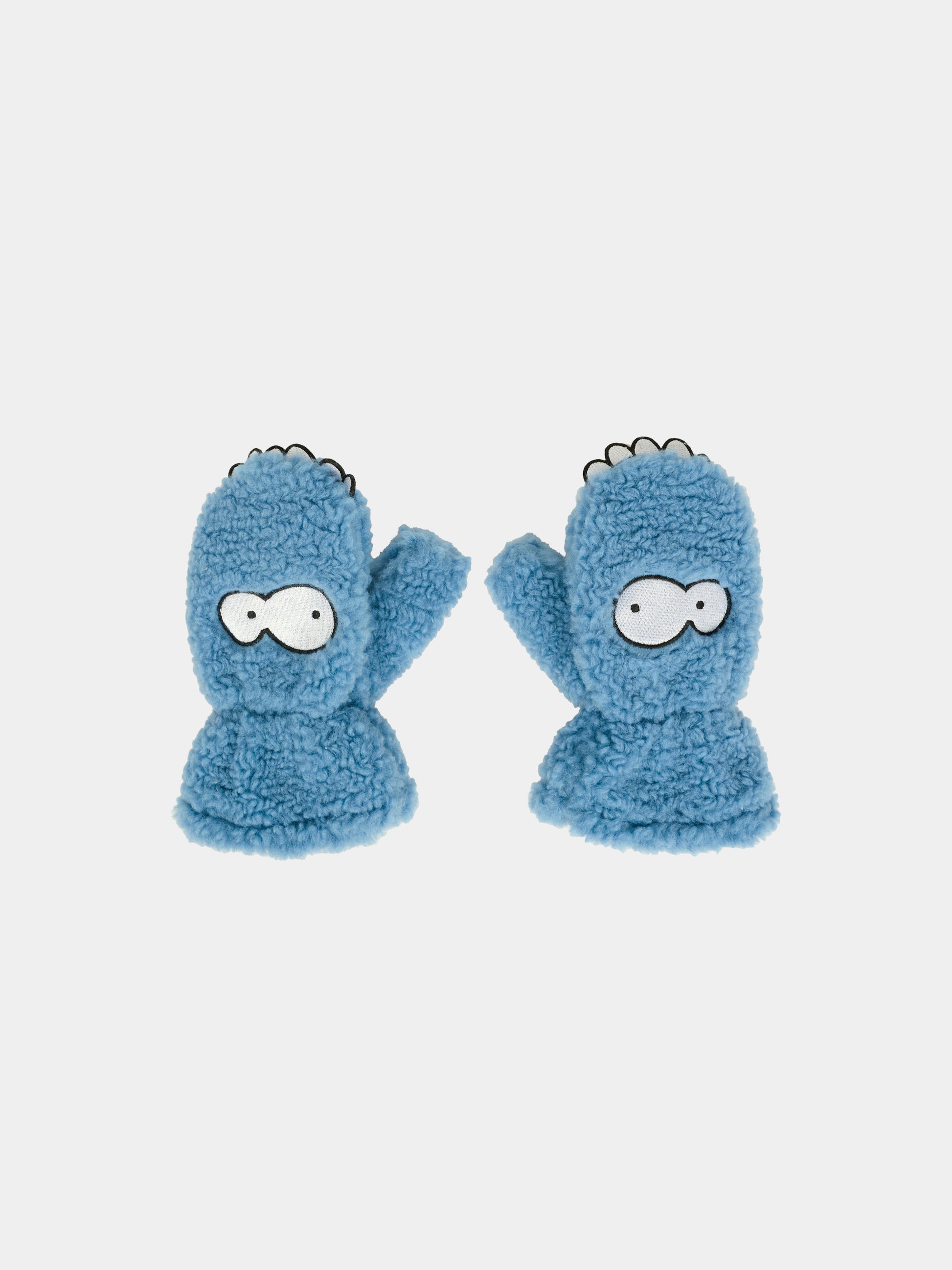 Guanti azzurri per bambino con Yeti,Stella Mccartney Kids,TX0P19 Z0624 606