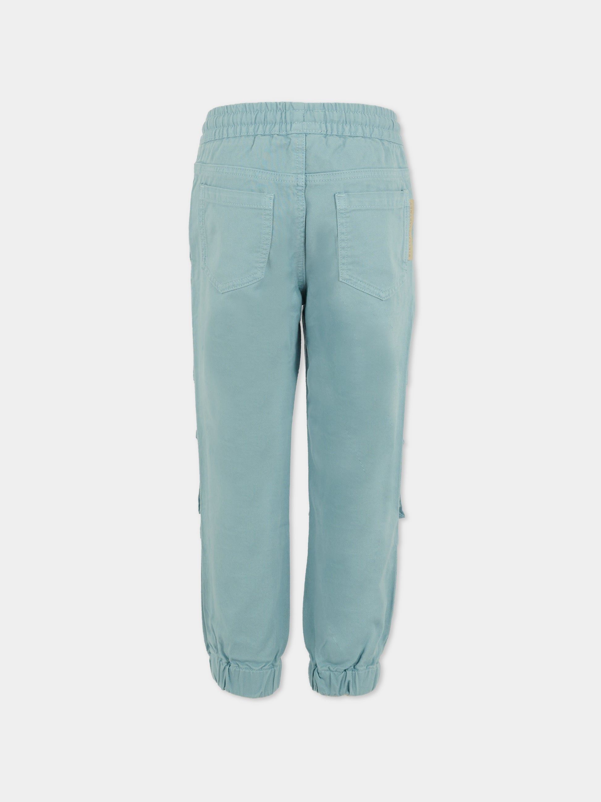 Pantaloni azzurri per bambino,Stella Mccartney Kids,TX6Q90 Z1544 670