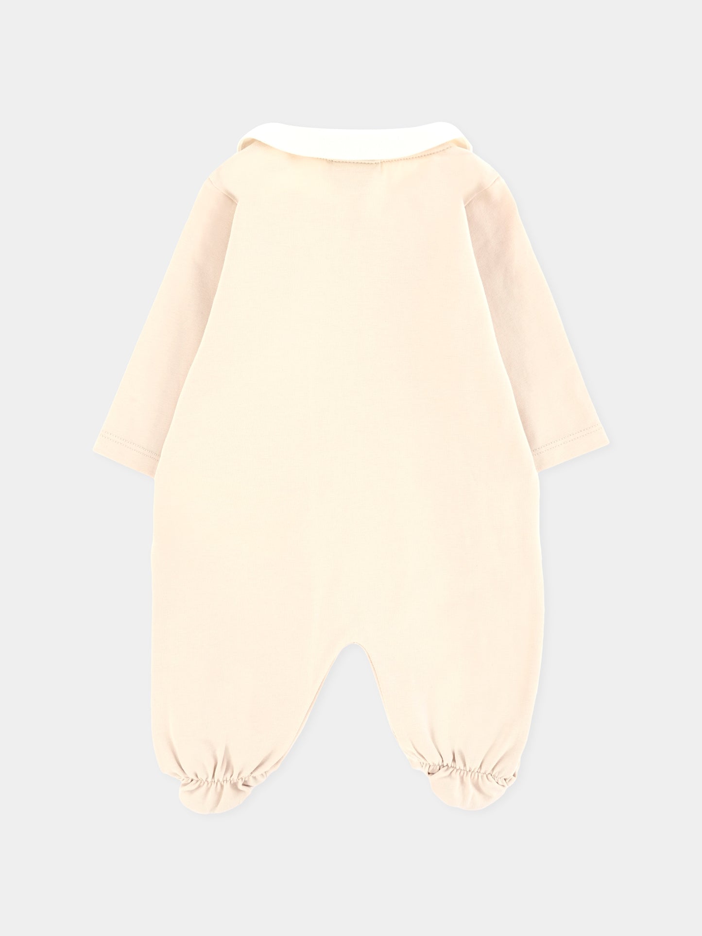 Set tutine beige per neonati con orsetto Fendi,Fendi Kids,BUK141 ST8 F19J5