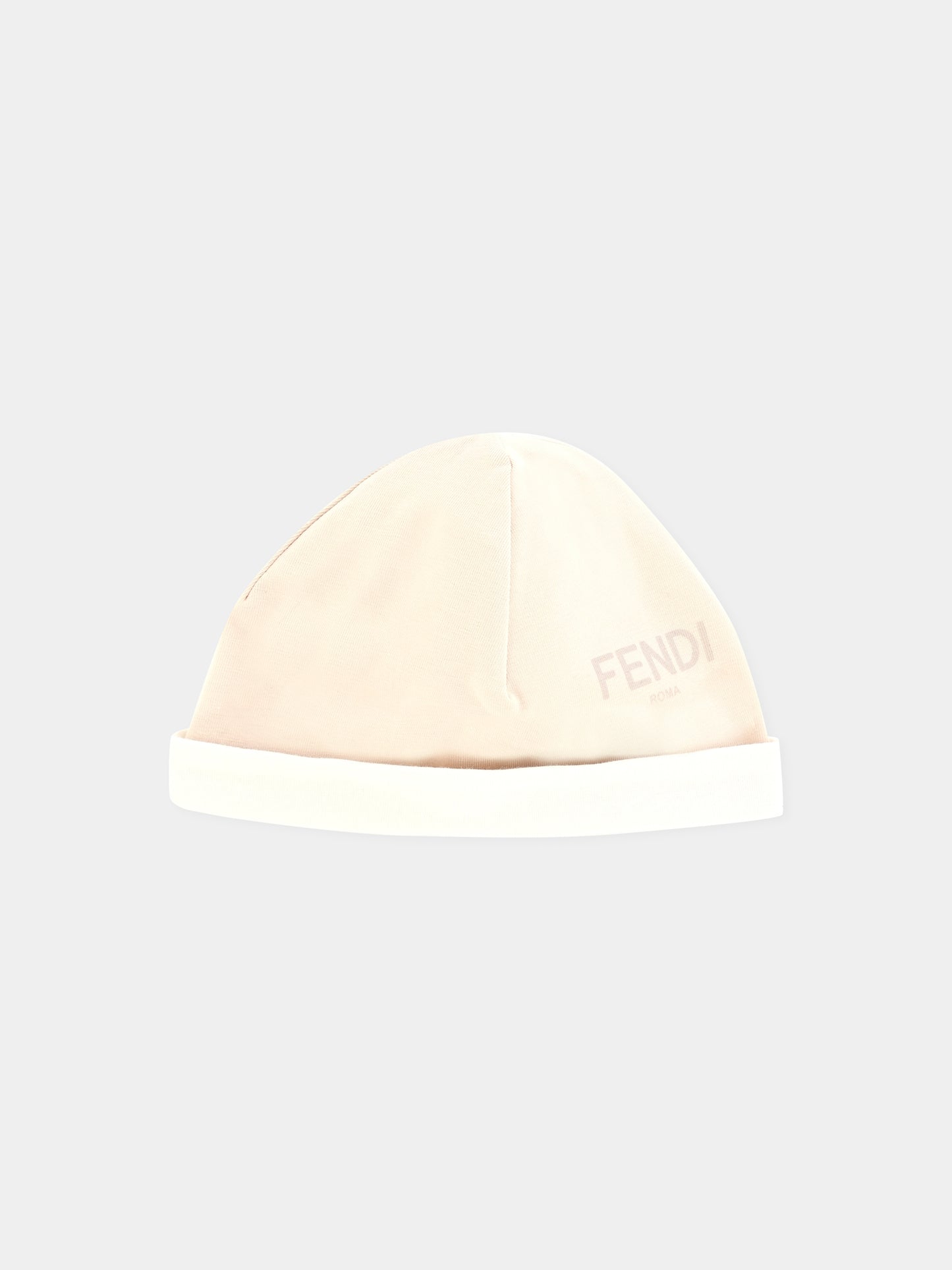 Set tutine beige per neonati con orsetto Fendi,Fendi Kids,BUK141 ST8 F19J5