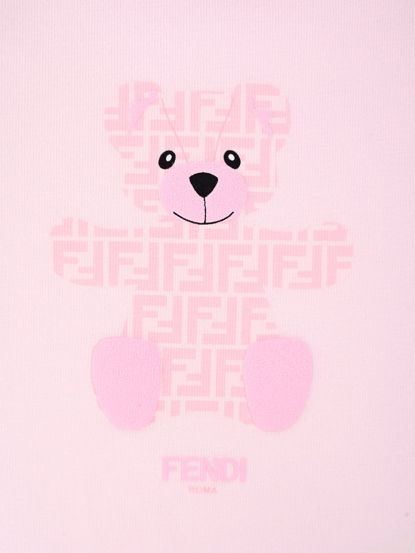 Completo nascita rosa per neonata con orsetto Fendi,Fendi Kids,BUK140 ST8 F0C11