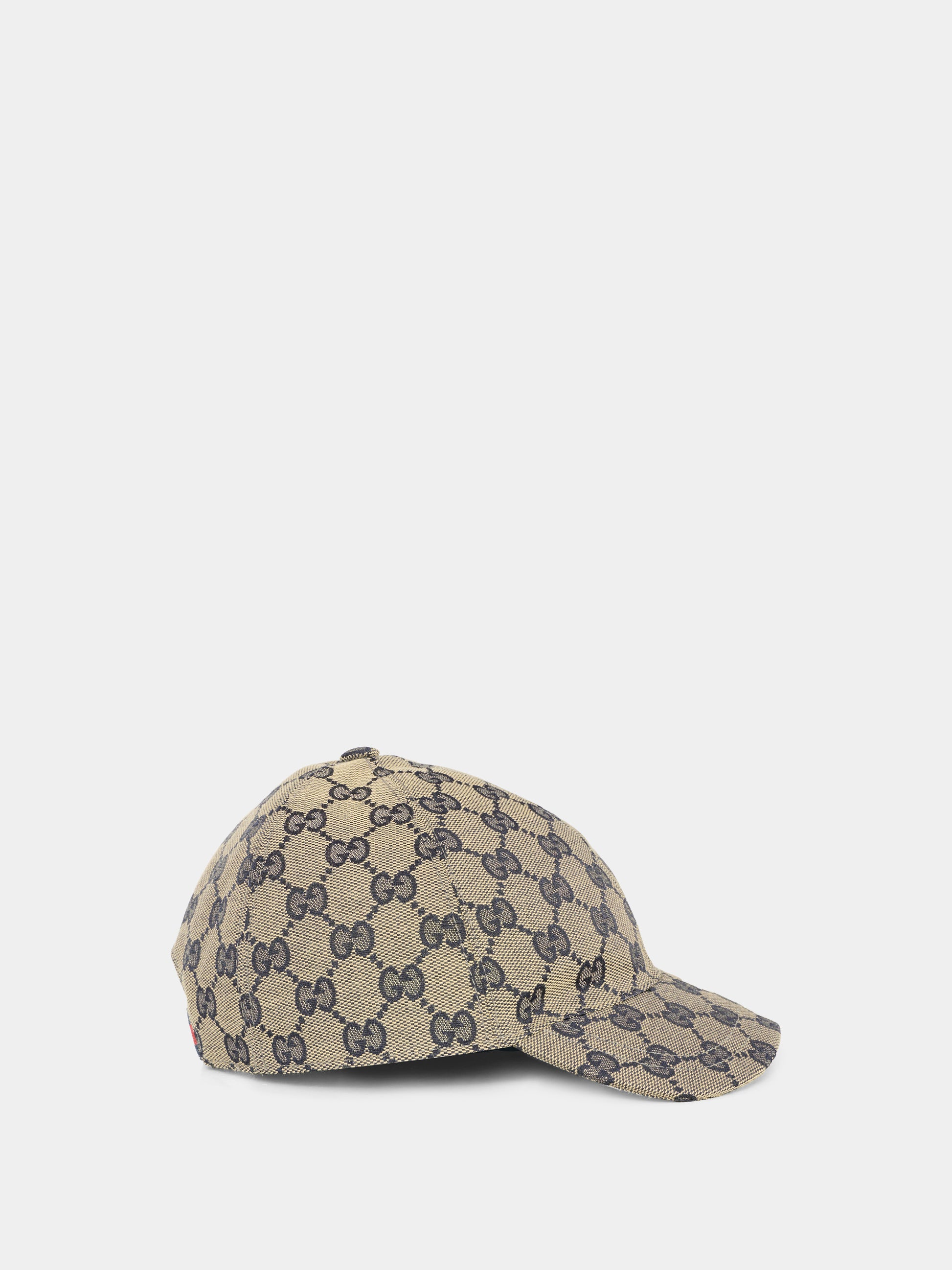 Cappello beige per bambini con motivo GG,Gucci Kids,481774 3HC65 2168