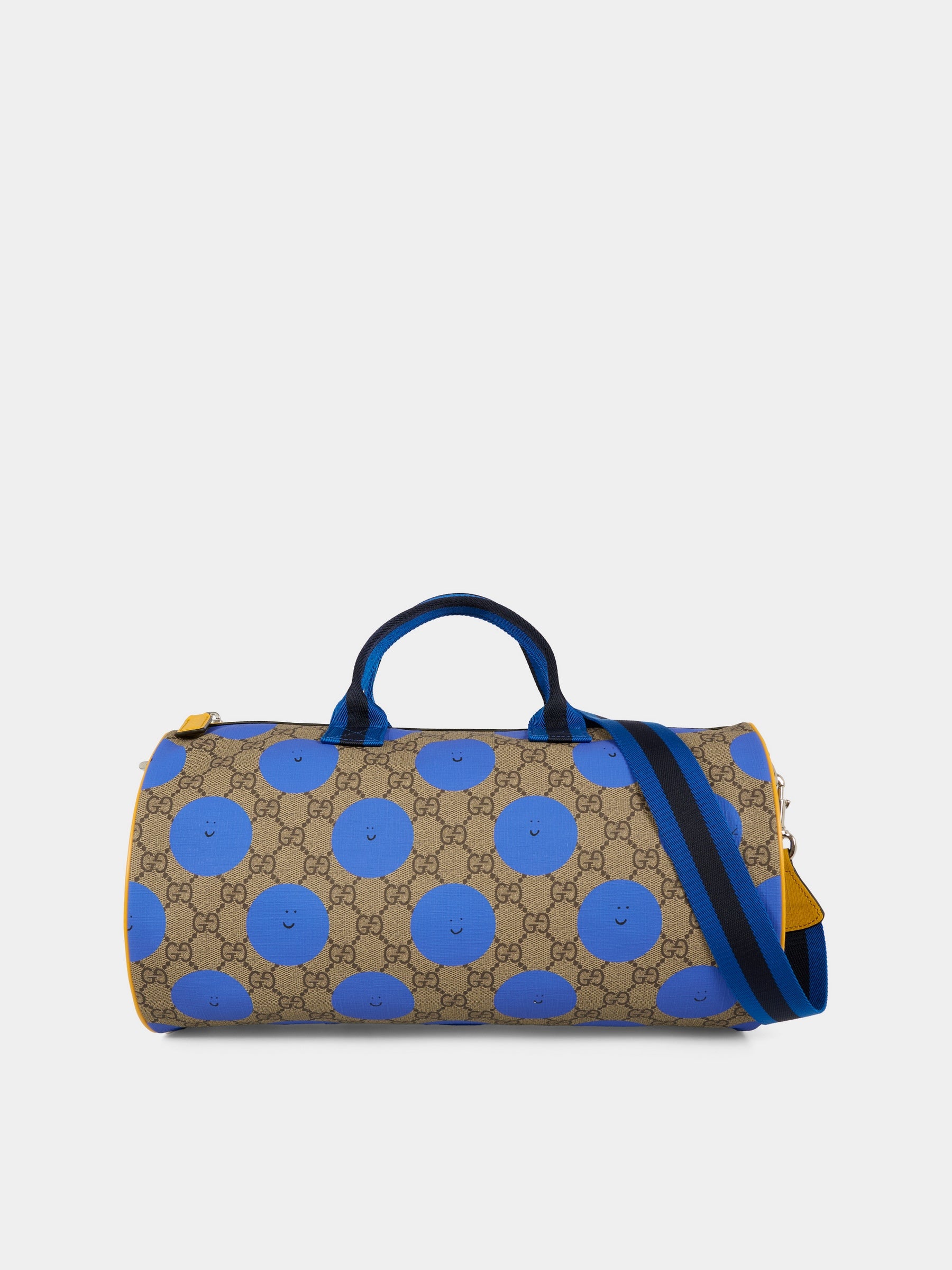 Borsa blu per bambina con sole sorridente,Gucci Kids,793849 FAER3 9443