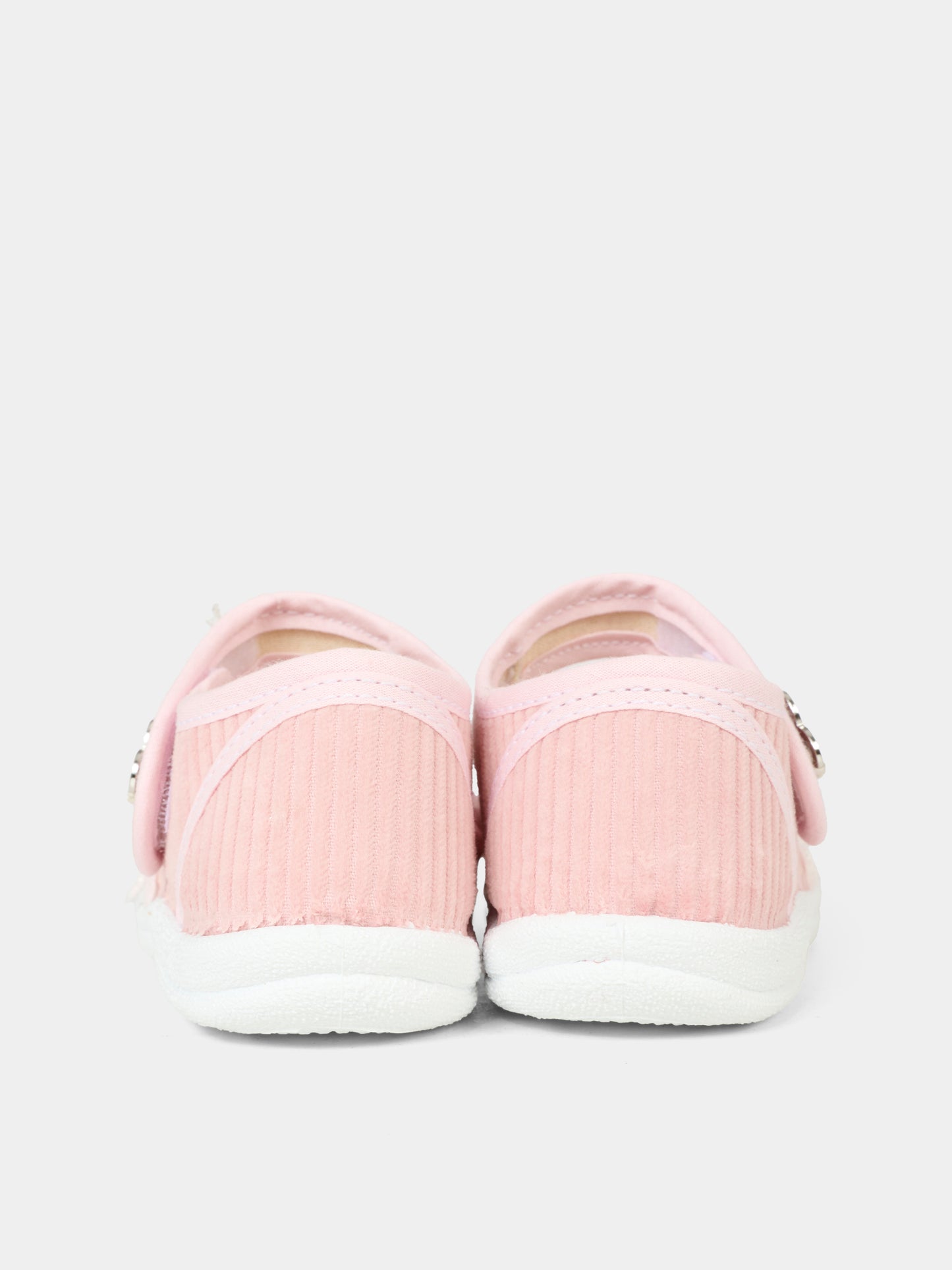 Ballerine rosa per bambina con fiocchi,Monnalisa,83F001 6852 0090