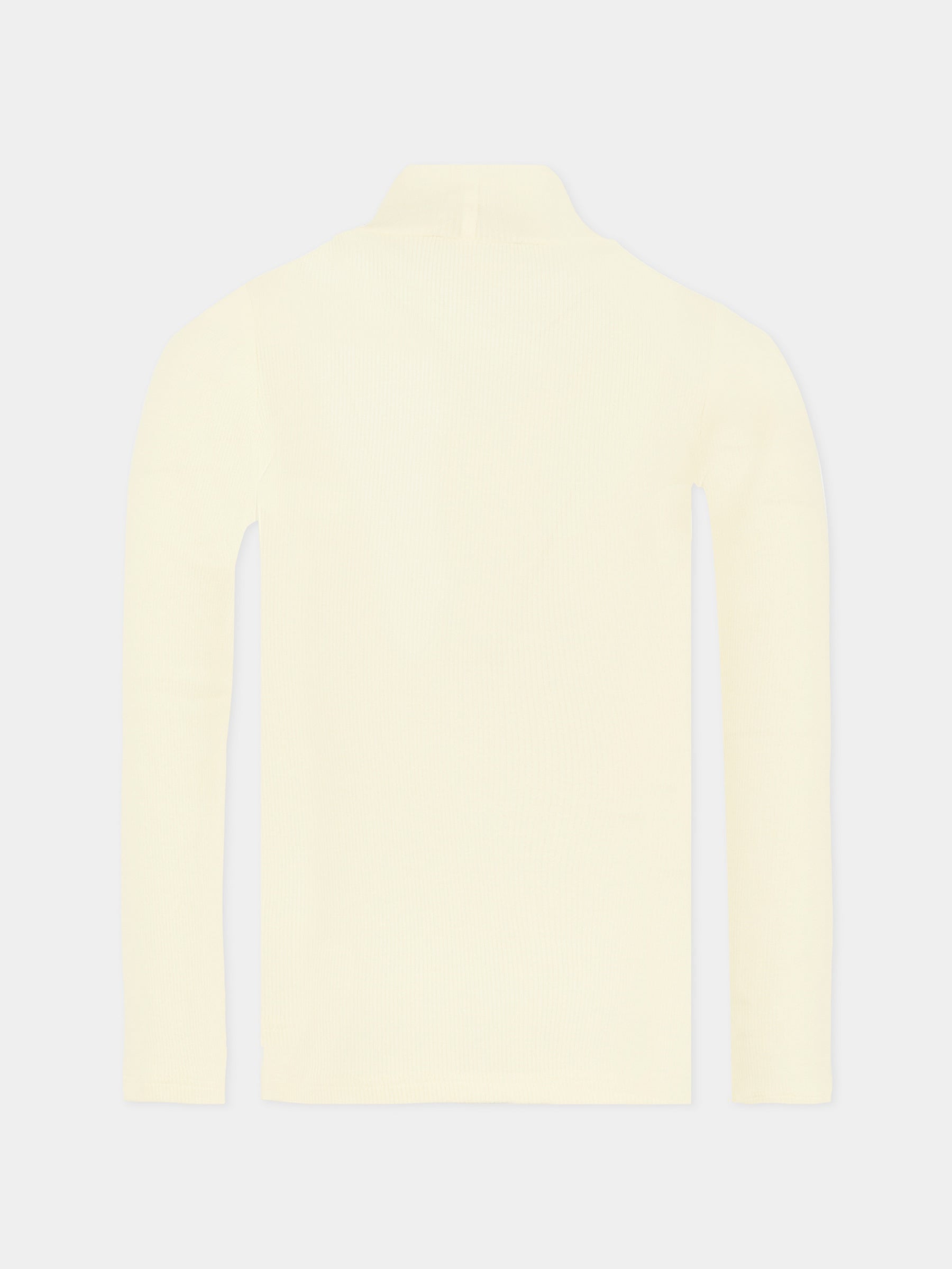 Dolcevita avorio per bambina con logo,Monnalisa,17FLUC 6212 0001