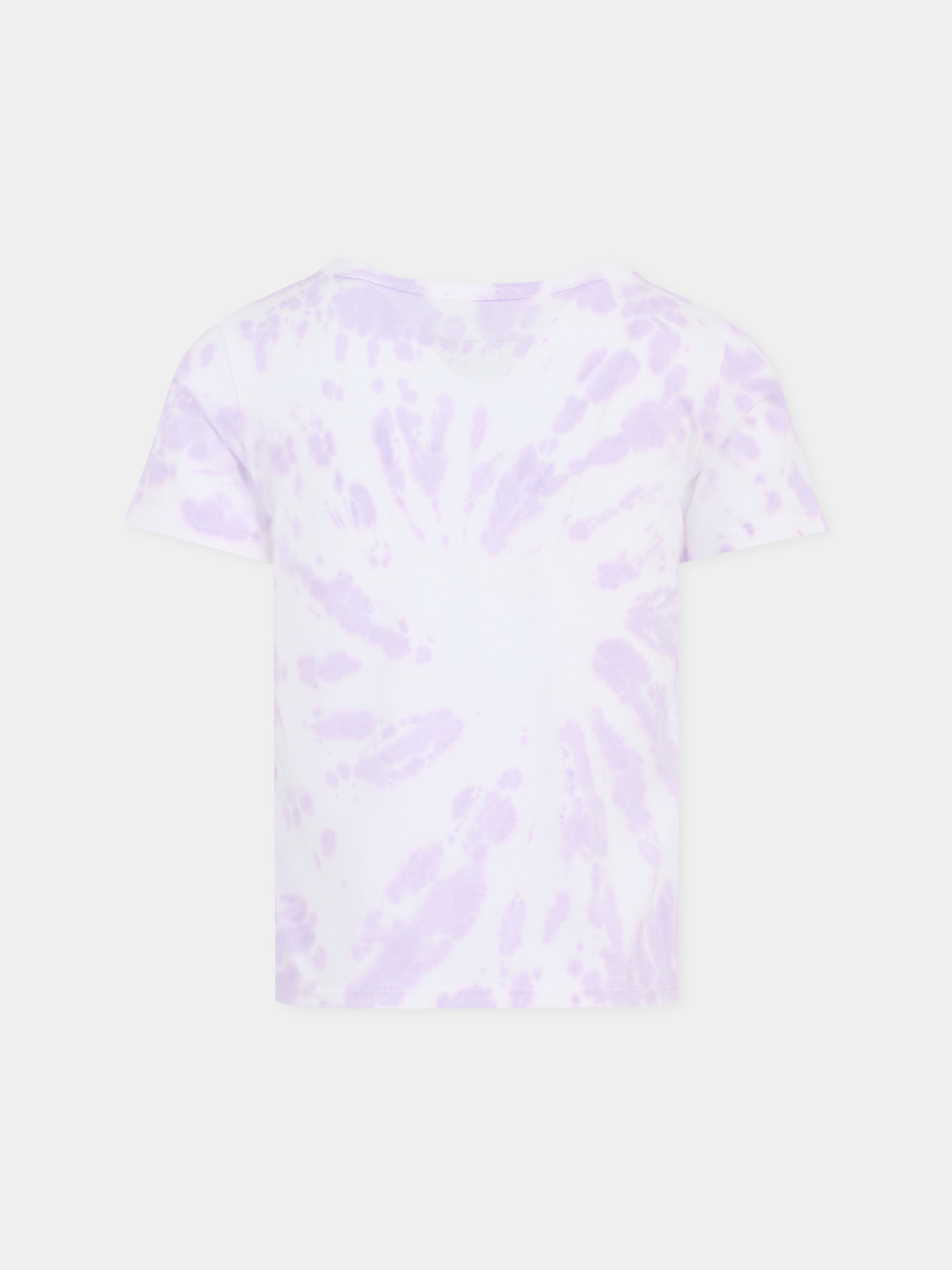 T-shirt multicolor per bambina con cuore,Stella Mccartney Kids,TX8A21 Z3041 999