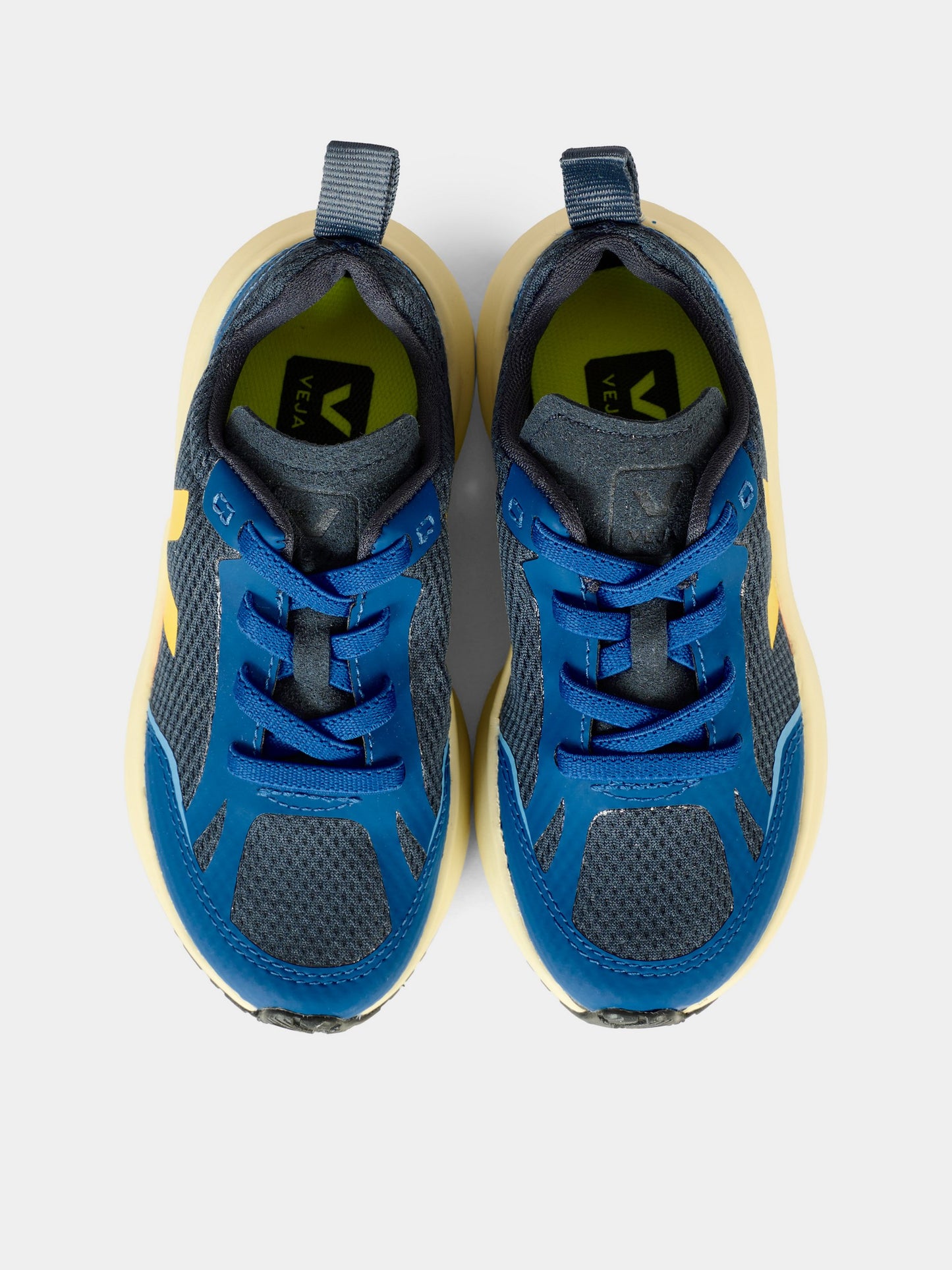 Sneakers blu Canary per bambino con logo,Veja,YL1820624C