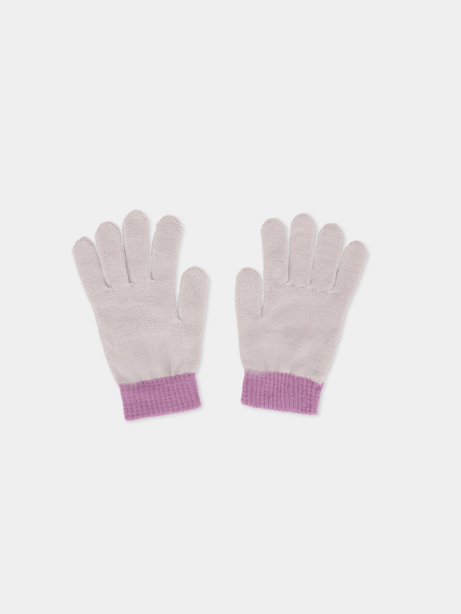 Set guanti arancioni per bambina con smile,Molo,7W25S202 8201