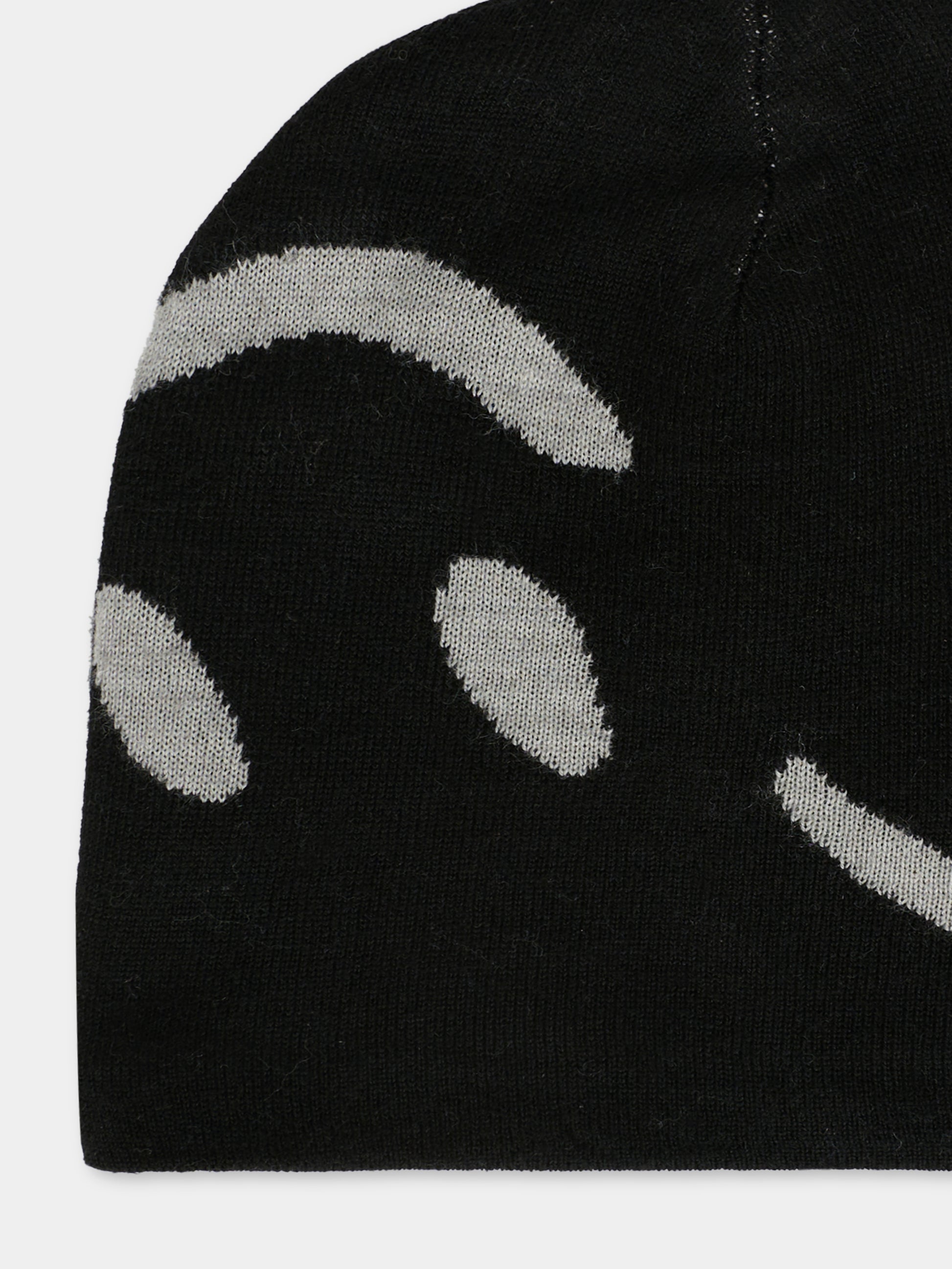 Berretto Colder nero per bambino con smile,Molo,7W25S301 0099