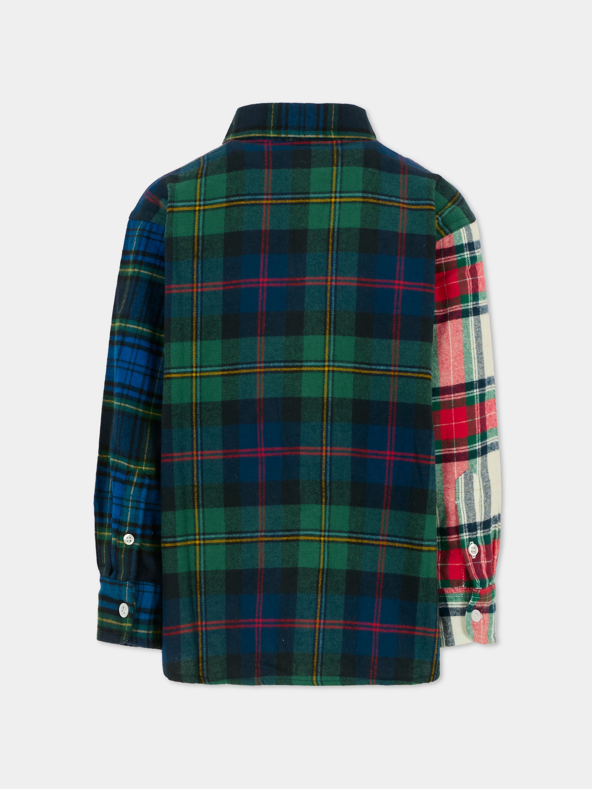 Camicia Remon multicolor per bambino,Molo,1W25C204 5978