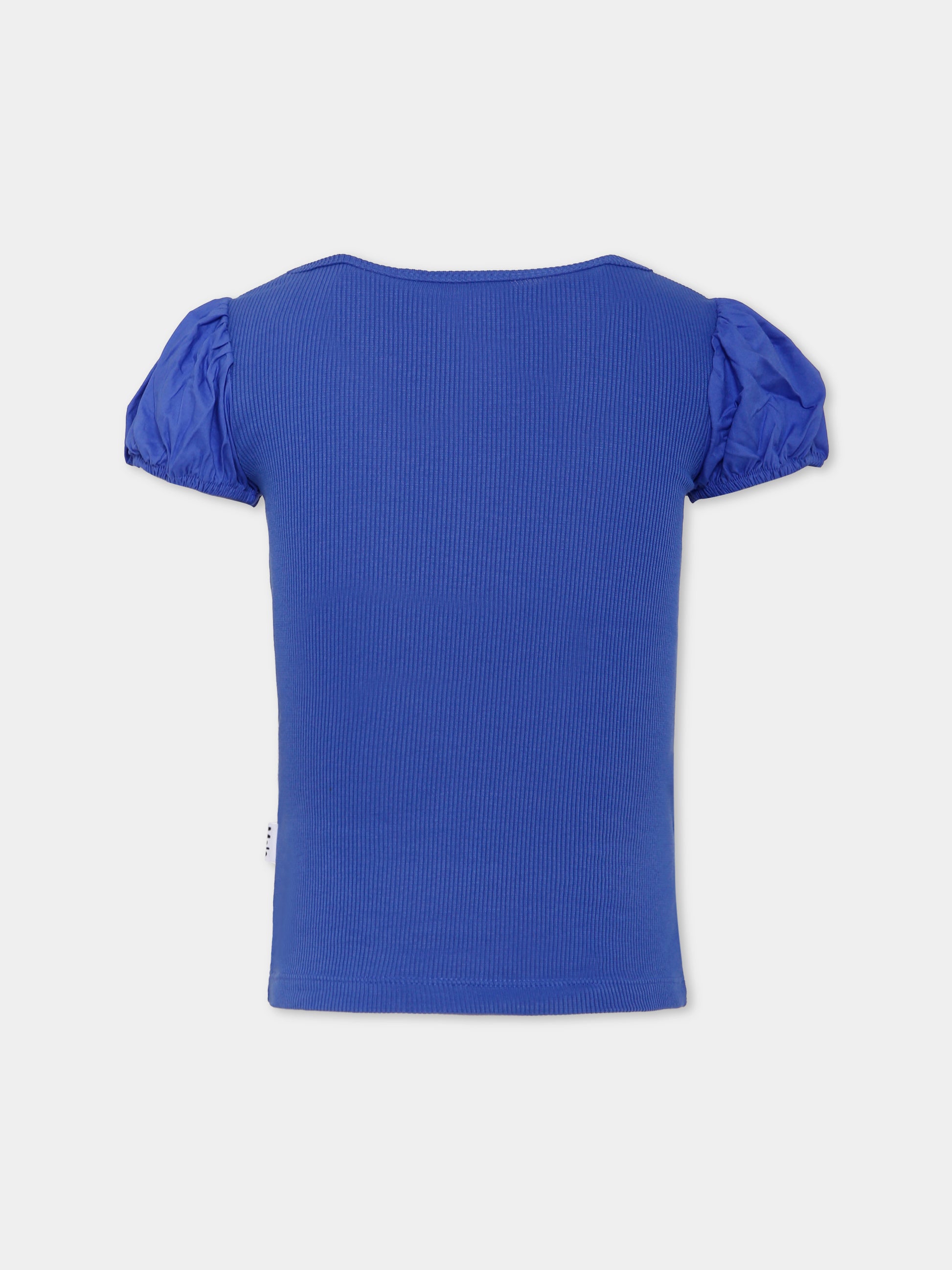 T-shirt Raluca blu per bambina,Molo,2W25A201 5508