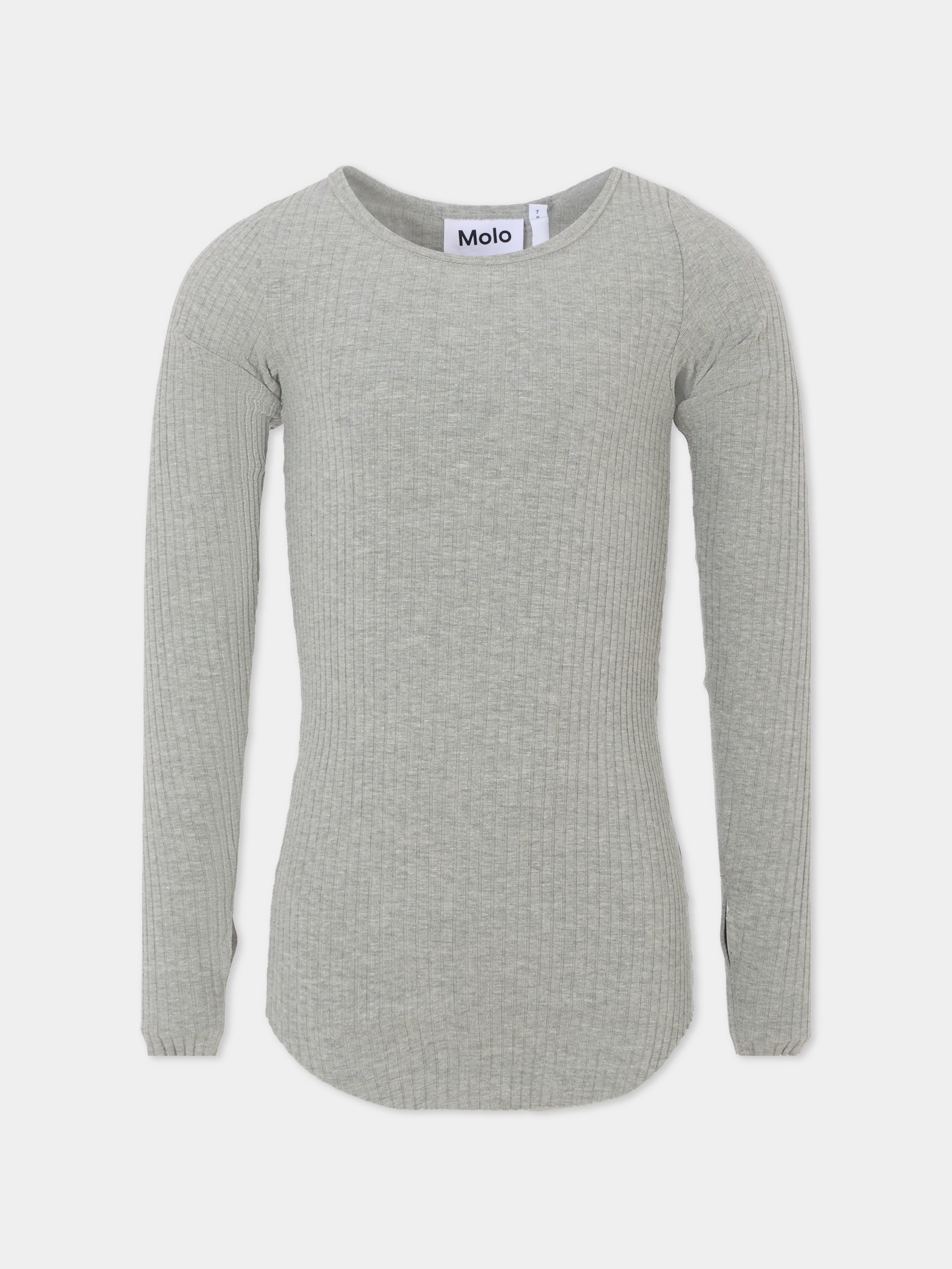 T-shirt Rochelle grigia per bambina,Molo,2W25A401 1046