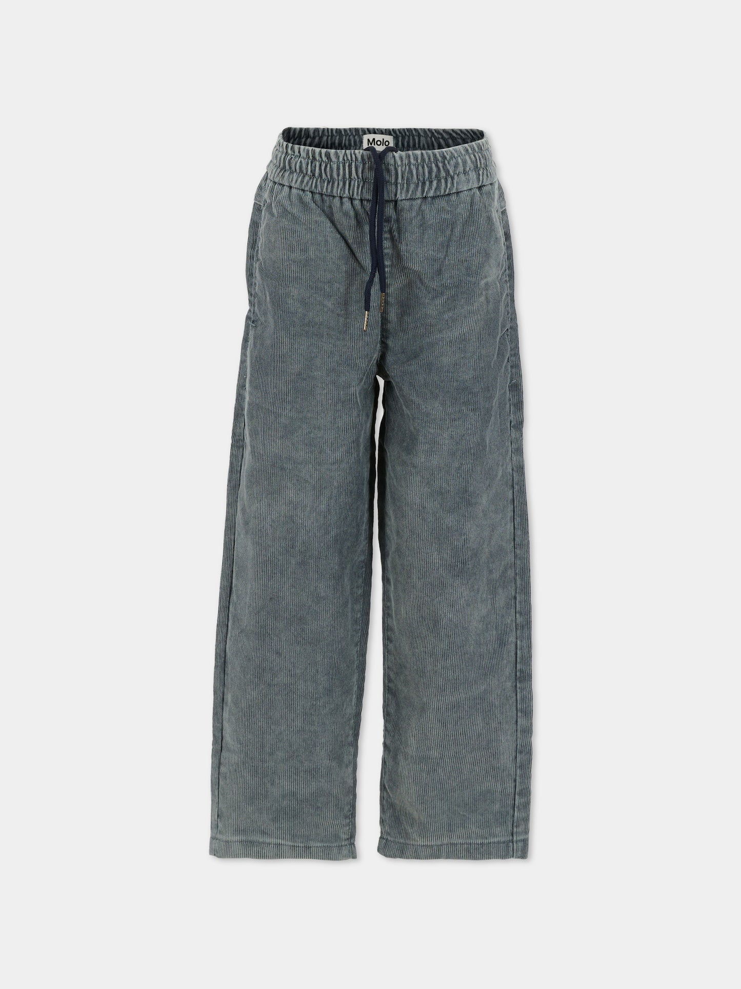 Pantaloni Aster blu per bambino,Molo,1W25I101 5565