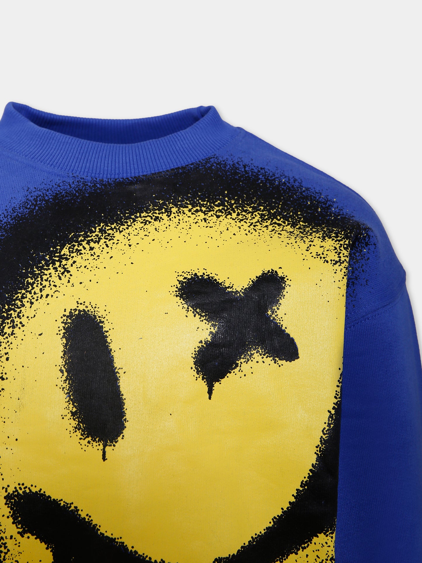 Felpa Mar blu per bambino con smile,Molo,1W25J205 5192