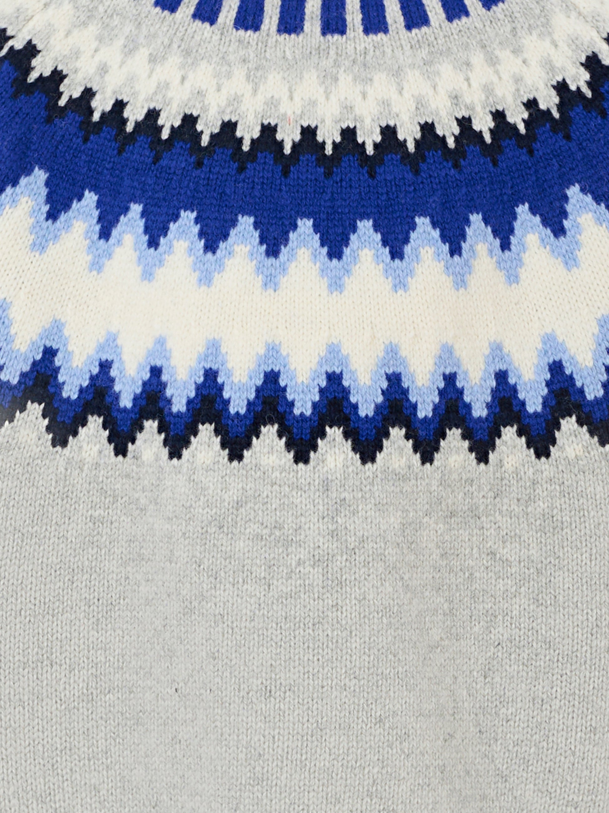 Maglione Baes grigio per bambino con motivo nordico,Molo,1W25K202 9600