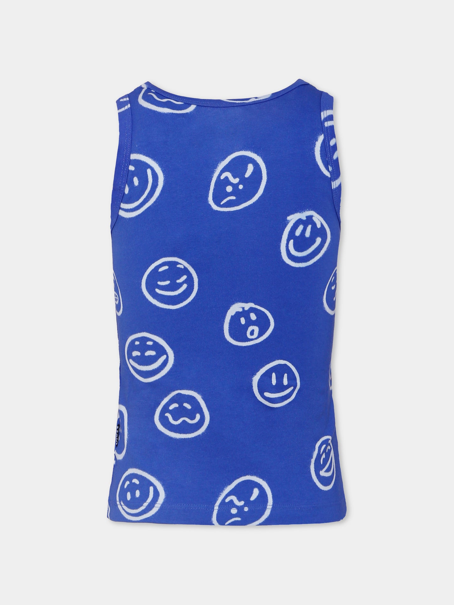 Set canottiere Jayden blu per bambino smile,Molo,1W25Q101 9458