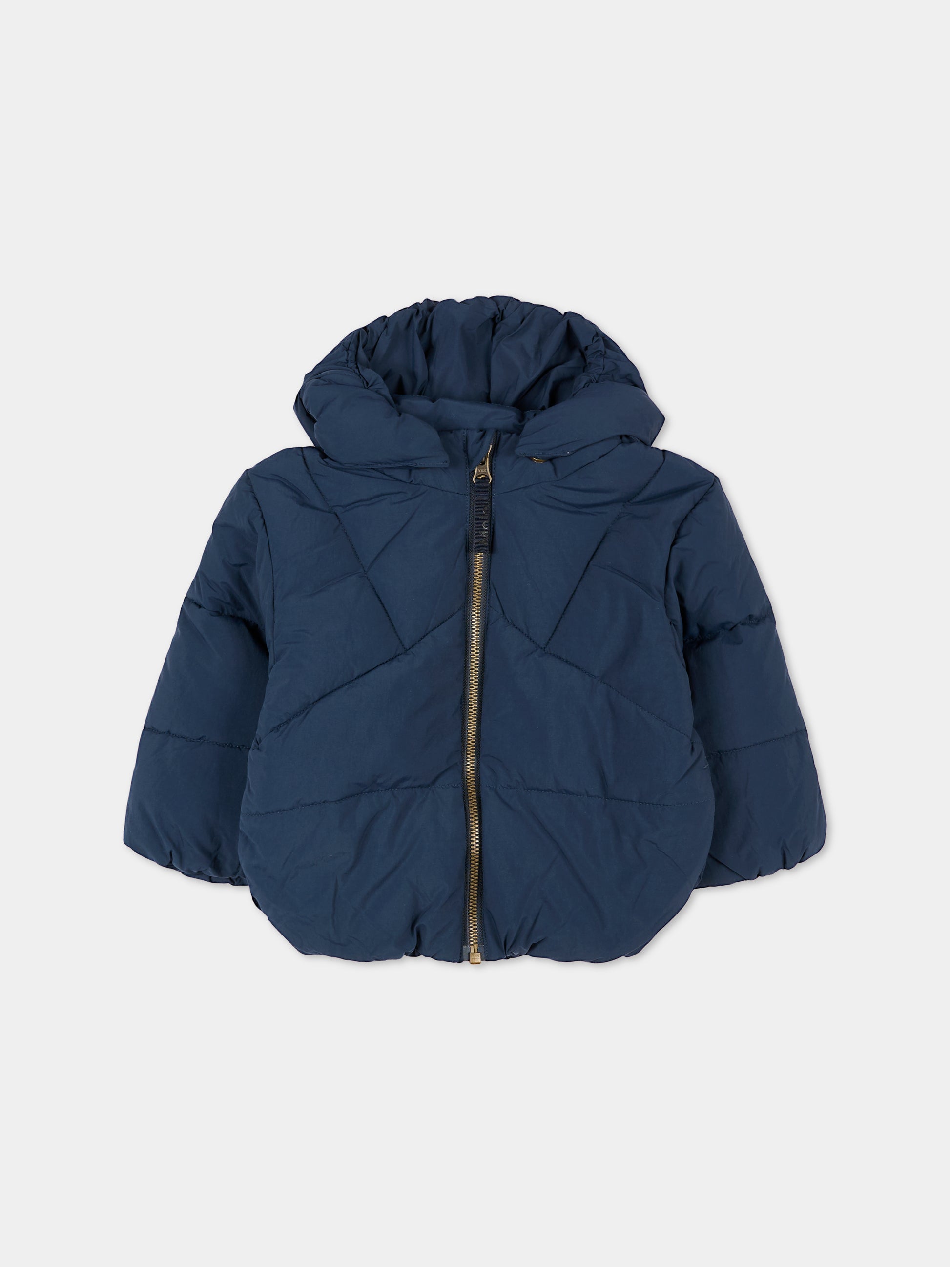 Piumino Harpo blu per neonato con smile,Molo,5W25M318 8753