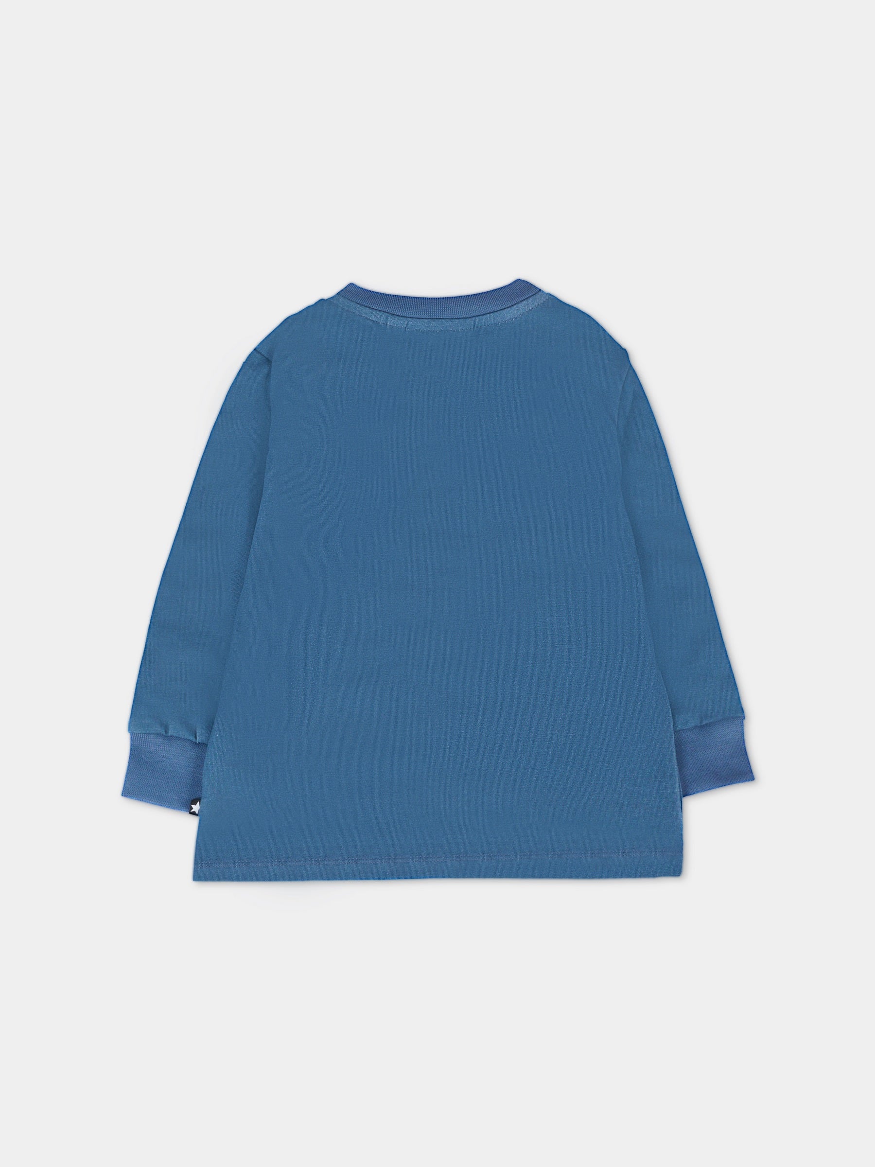 T-shirt Eloy blu per neonato con elefante,Molo,6W25A404 9660