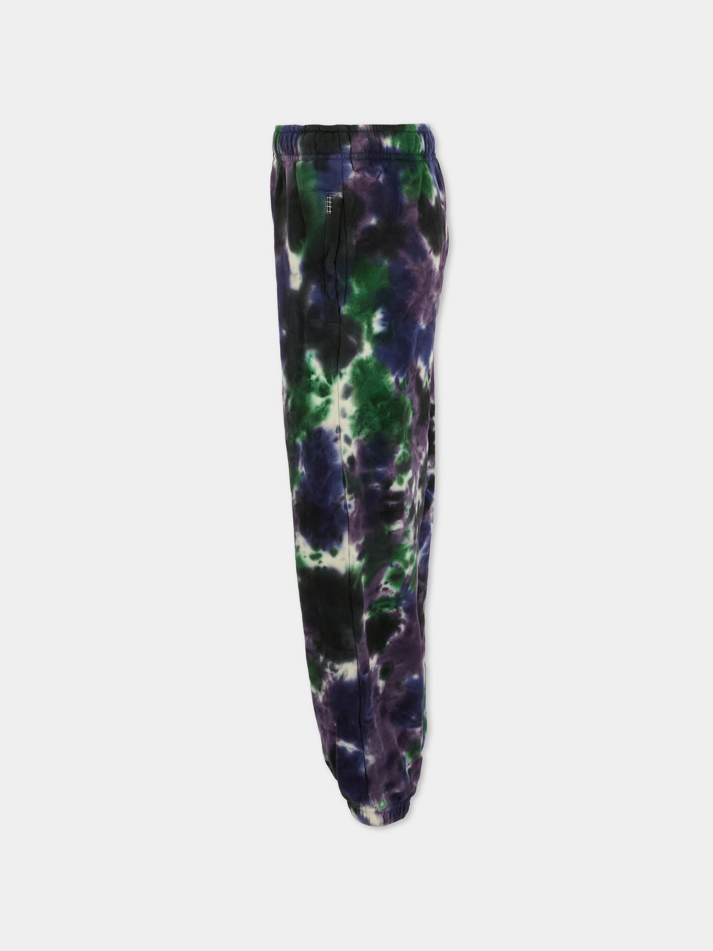 Pantaloni Adan multicolor per bambino con stampa tie dye,Molo,6W25I208 9434