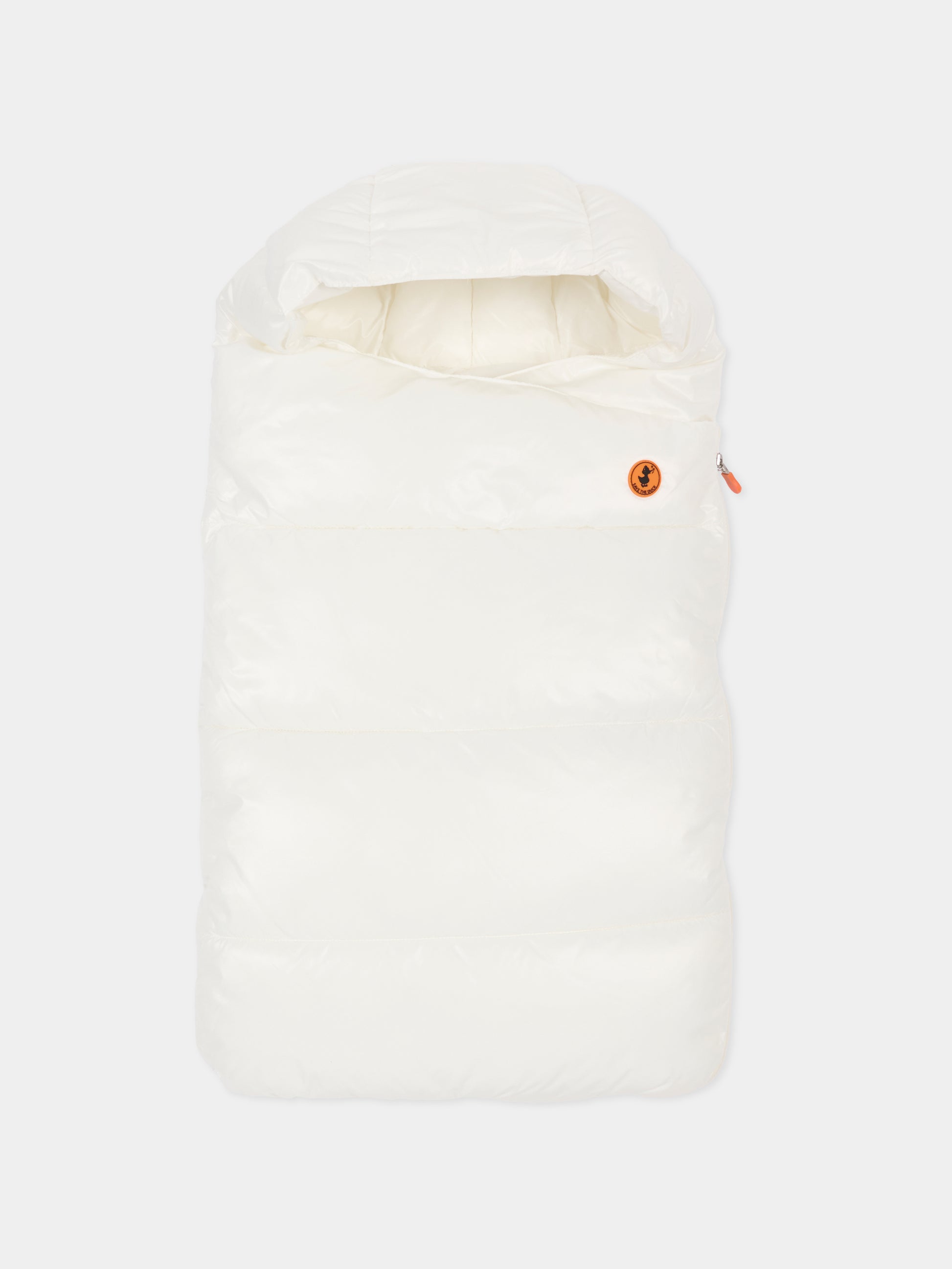 Sacco nanna Kay bianco per neonati con logo,Save The Duck Kids,I30001X LOVE21 00002