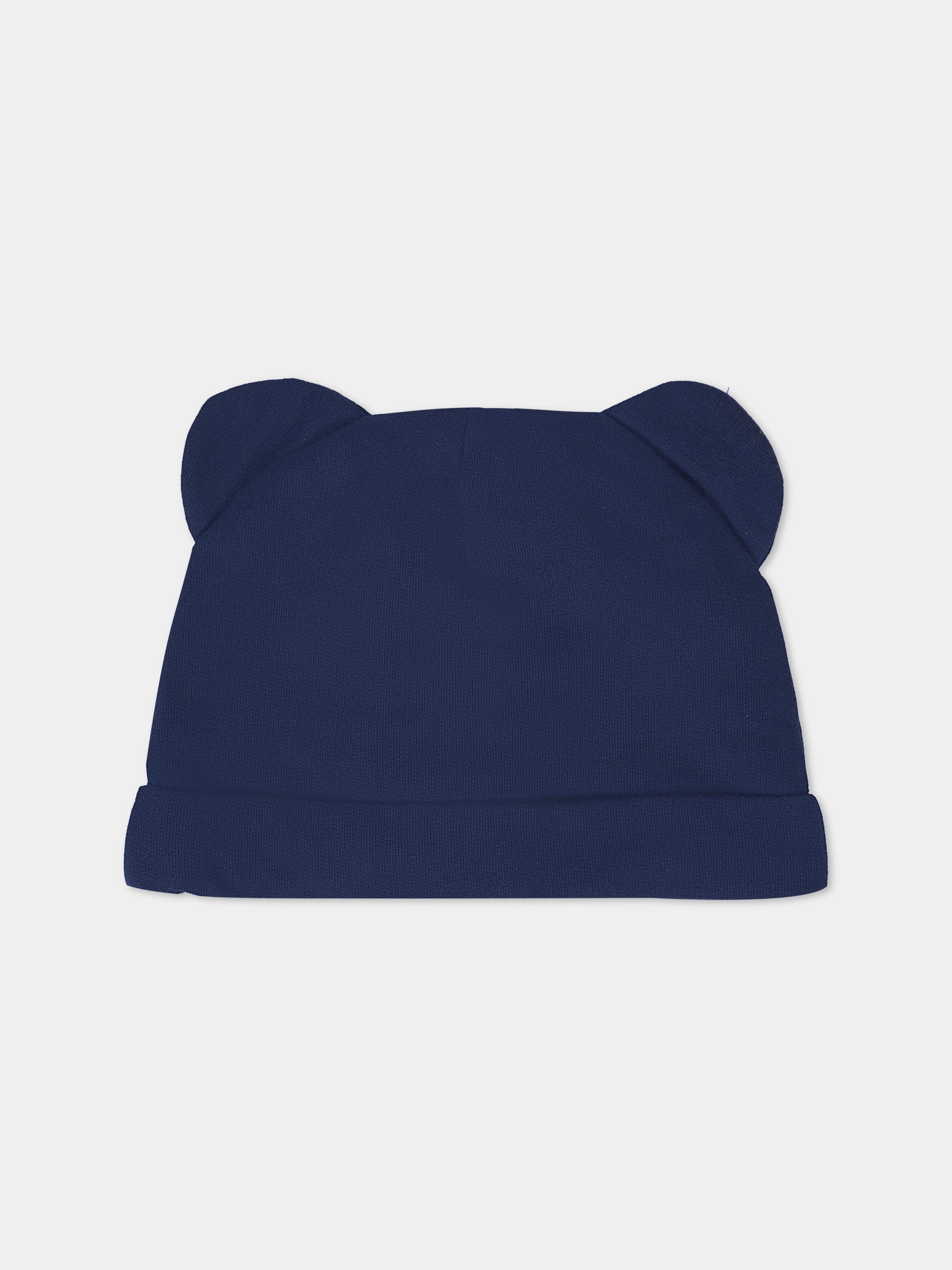 Set tutine blu per neonato con Teddy Bear,Moschino Kids,MMY08B LCA40 40016