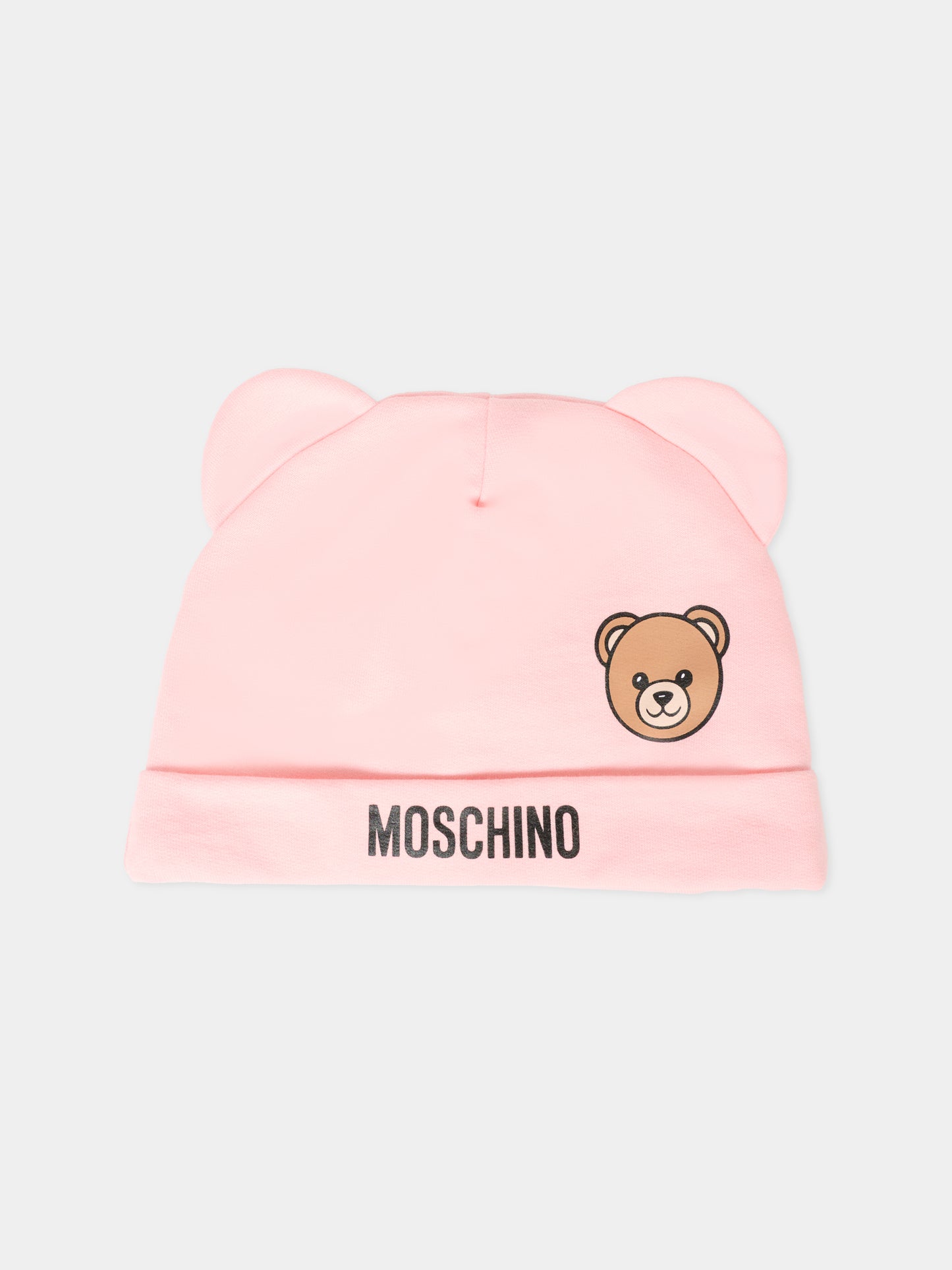 Set accessori rosa per neonata con Teddy Bear,Moschino Kids,MUY08K LCA40 50209