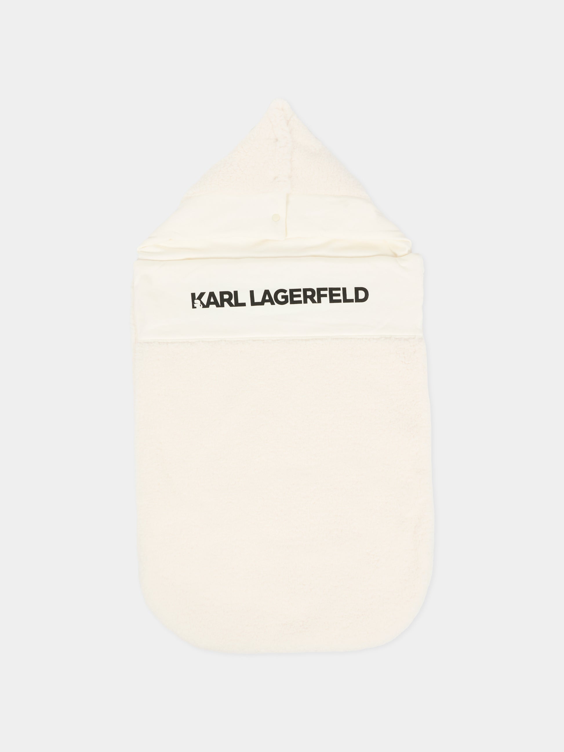 Sacco nanna avorio per neonati con logo,Karl Lagerfeld Kids,Z30997 195
