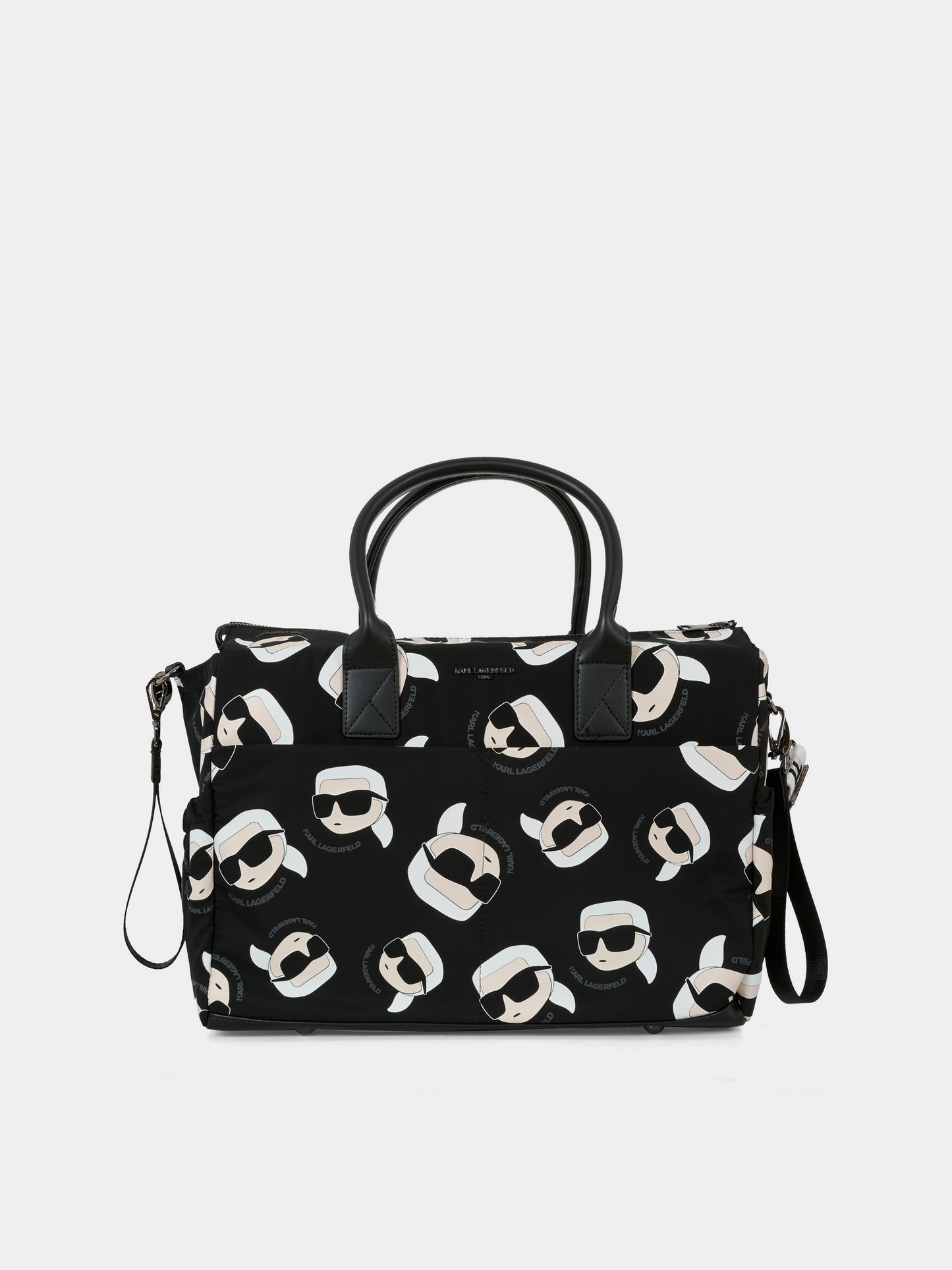 Borsa mamma nera per neonati con Karl Lagerfeld,Karl Lagerfeld Kids,Z30998 09B
