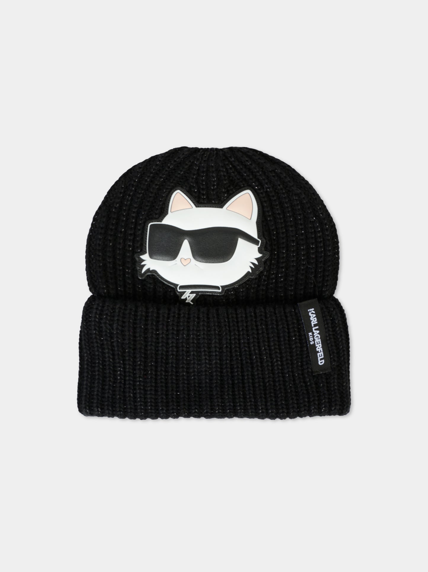 Set nero per bambini con Choupette,Karl Lagerfeld Kids,Z31010 09B