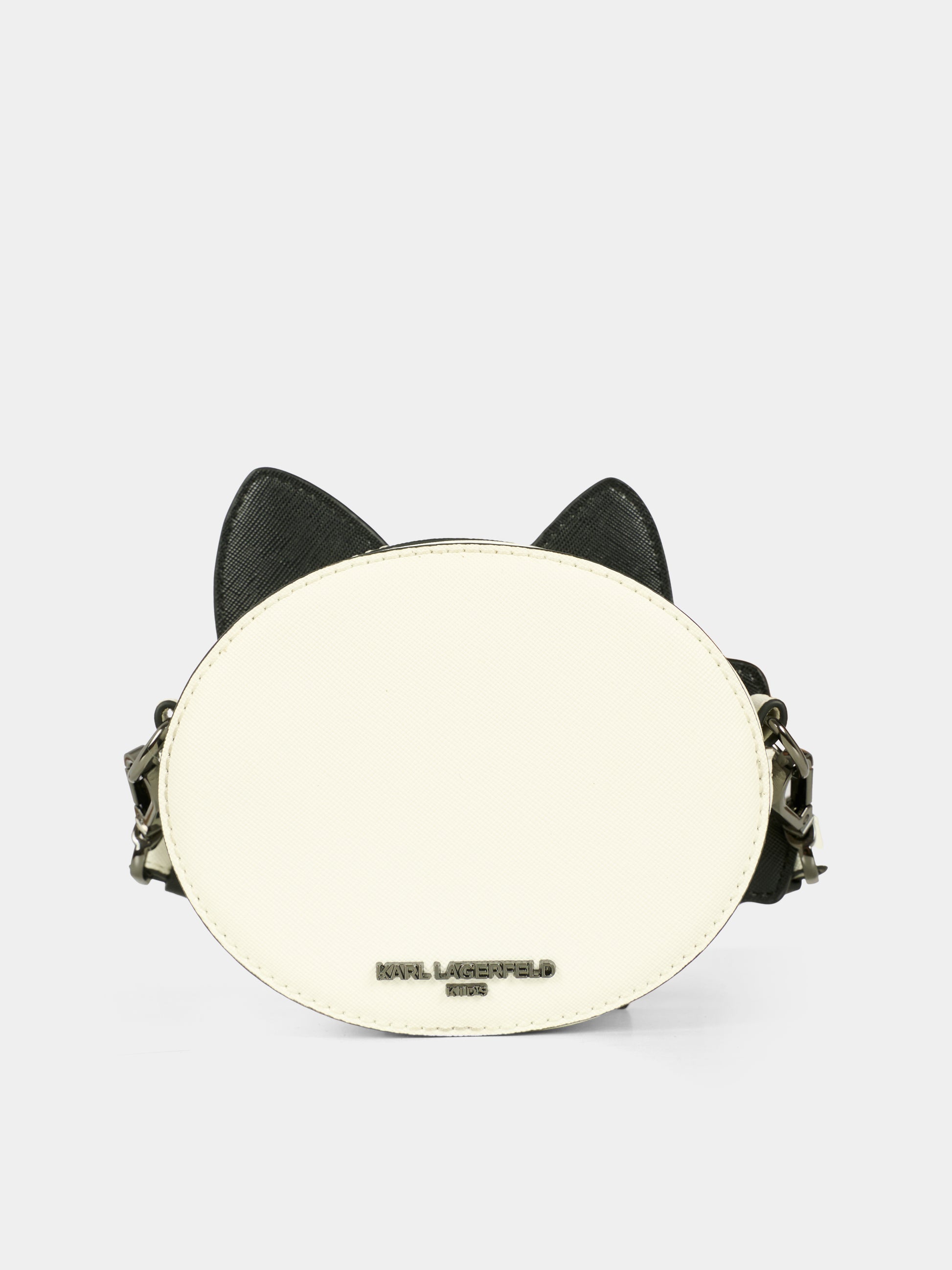 Borsa bianca per bambina con Choupette,Karl Lagerfeld Kids,Z31021 10P