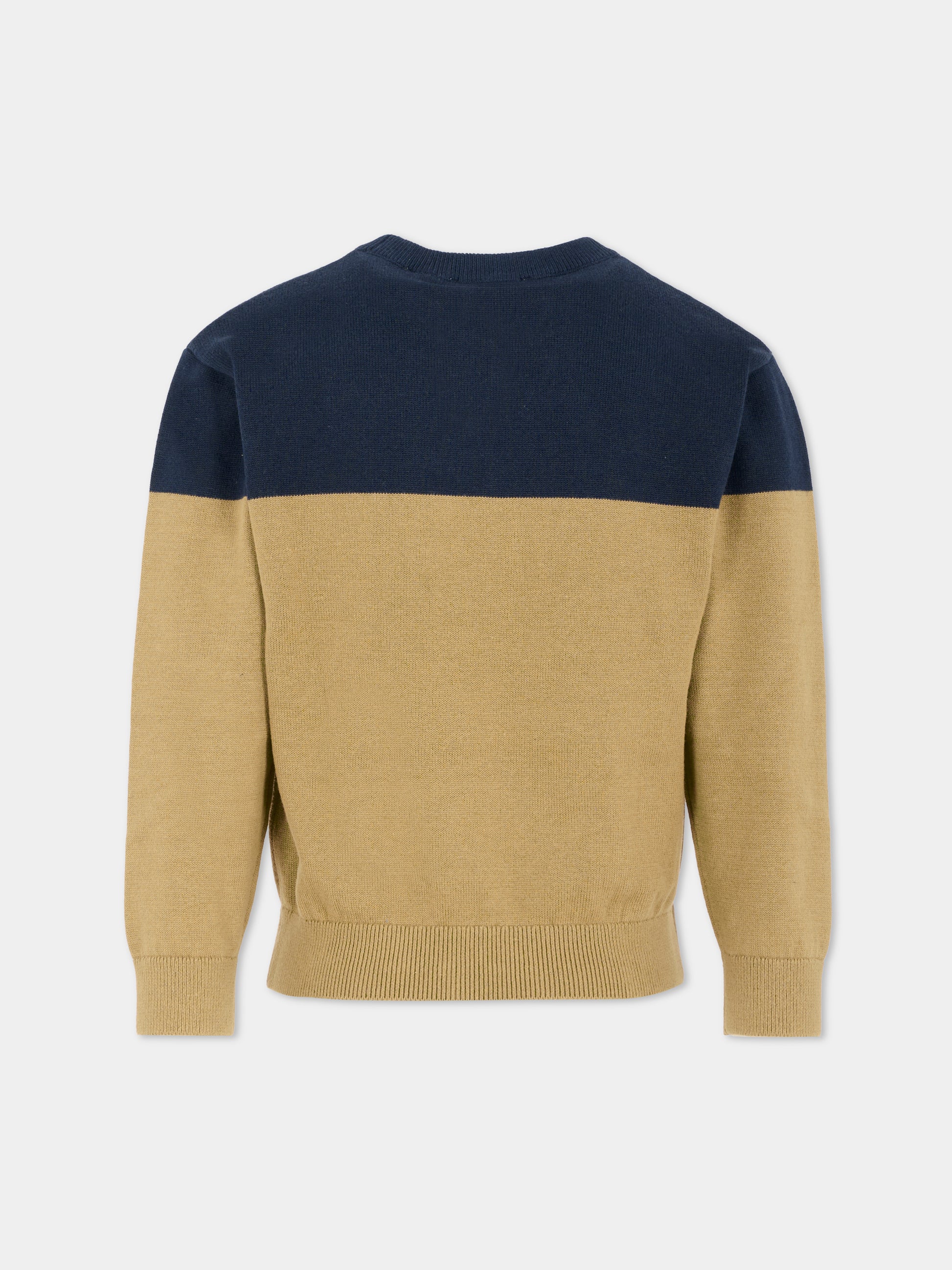 Maglione beige per bambino con patch,Timberland,T60568 659