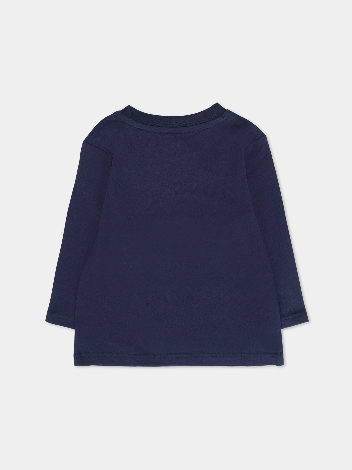 T-shirt blu per neonato con automobile,Timberland,T60586 85T