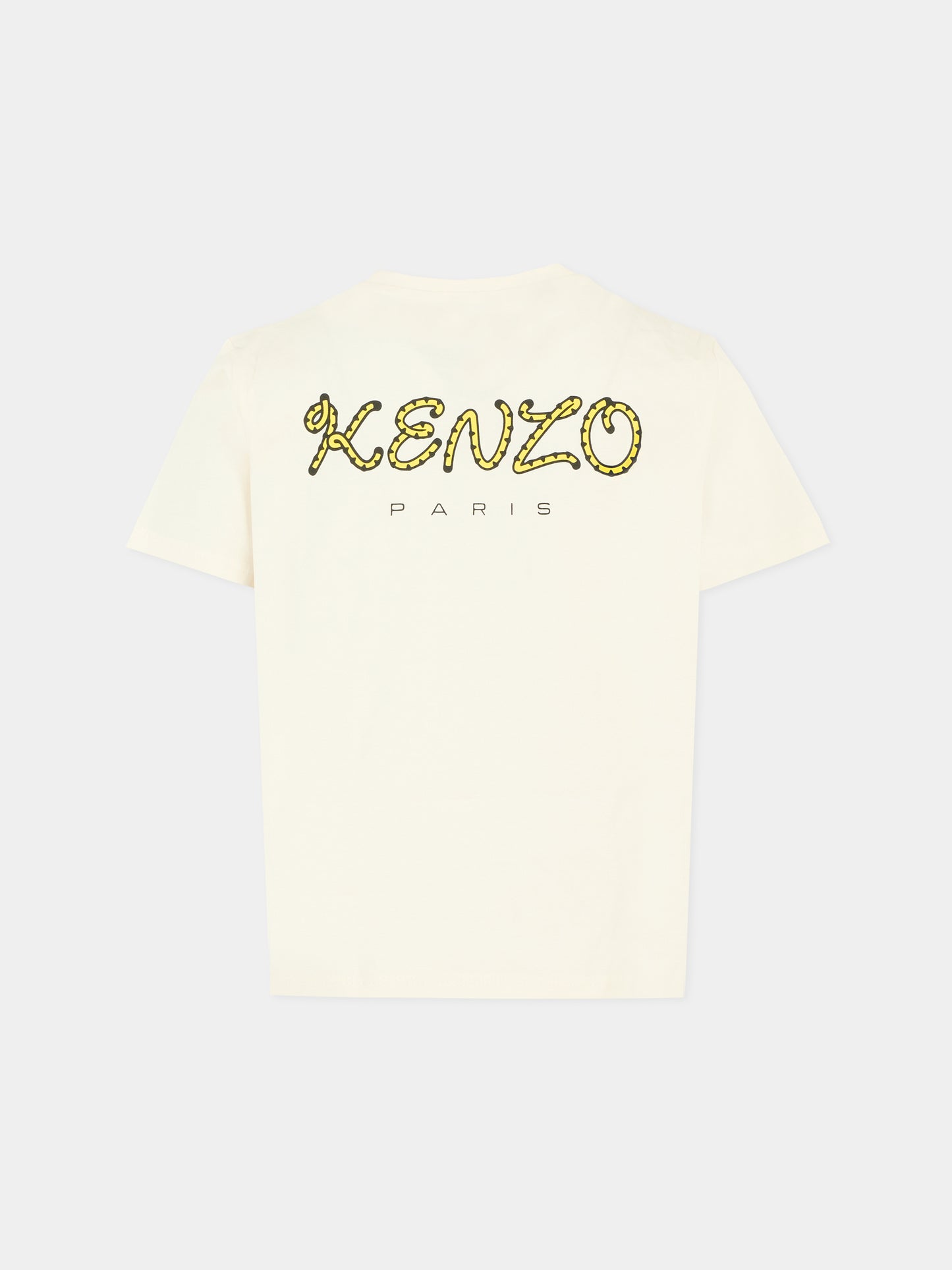 T-shirt avorio per bambini con Kotora,Kenzo Kids,K61506 117