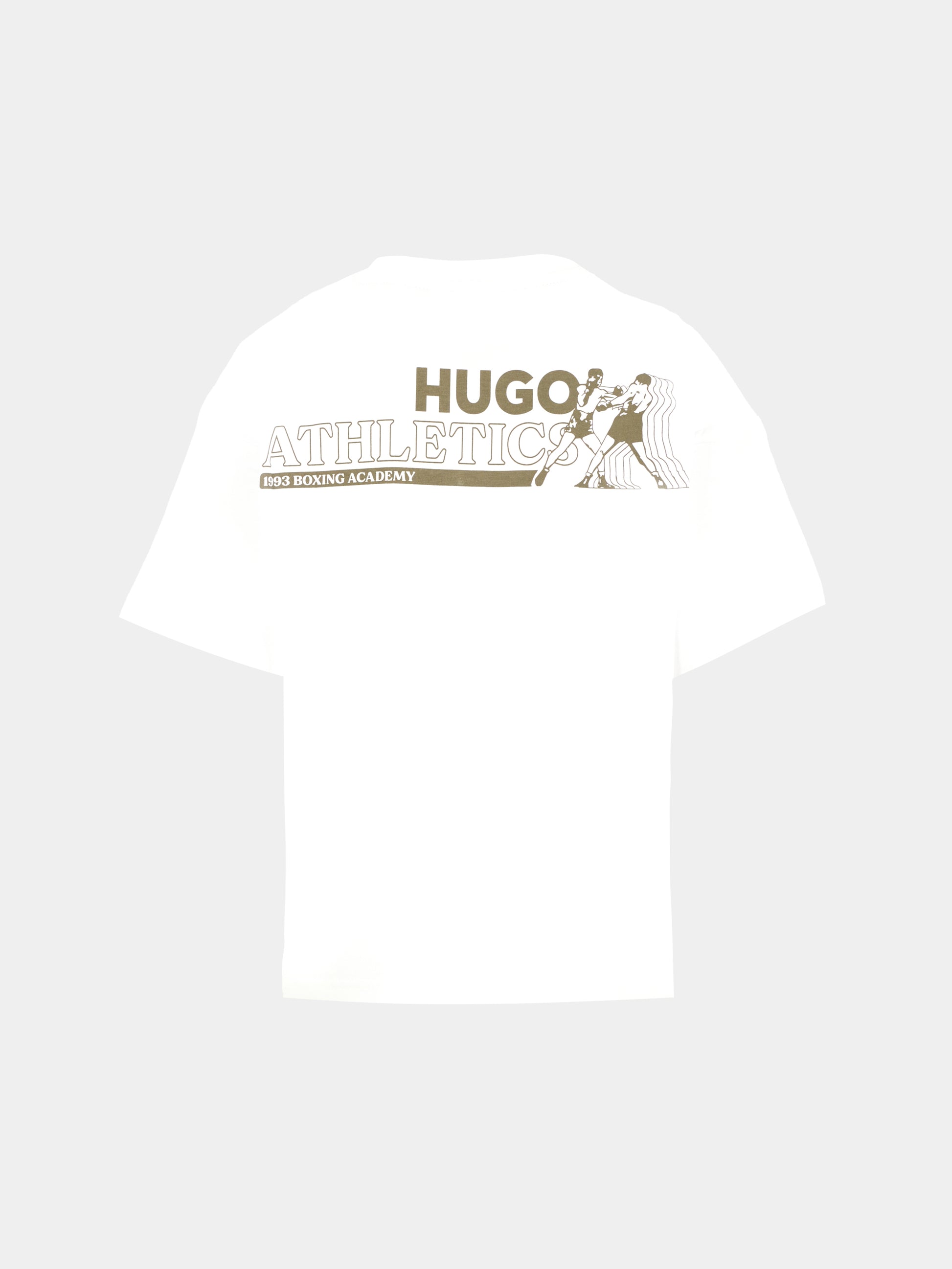 T-shirt bianca per bambino con logo,Hugo,G00444 10P