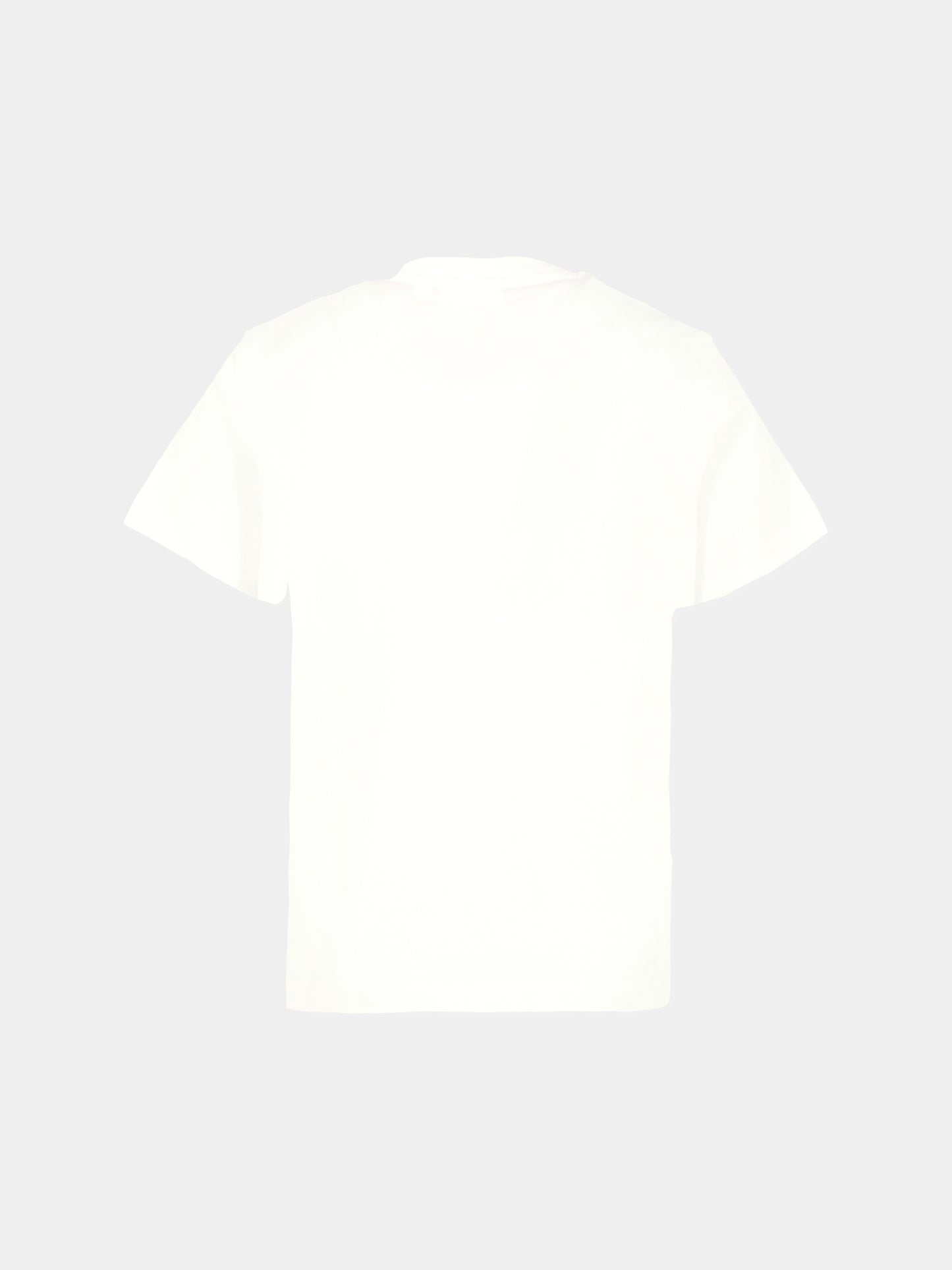 T-shirt bianca per bambino con logo nero,Hugo,G00572 10P