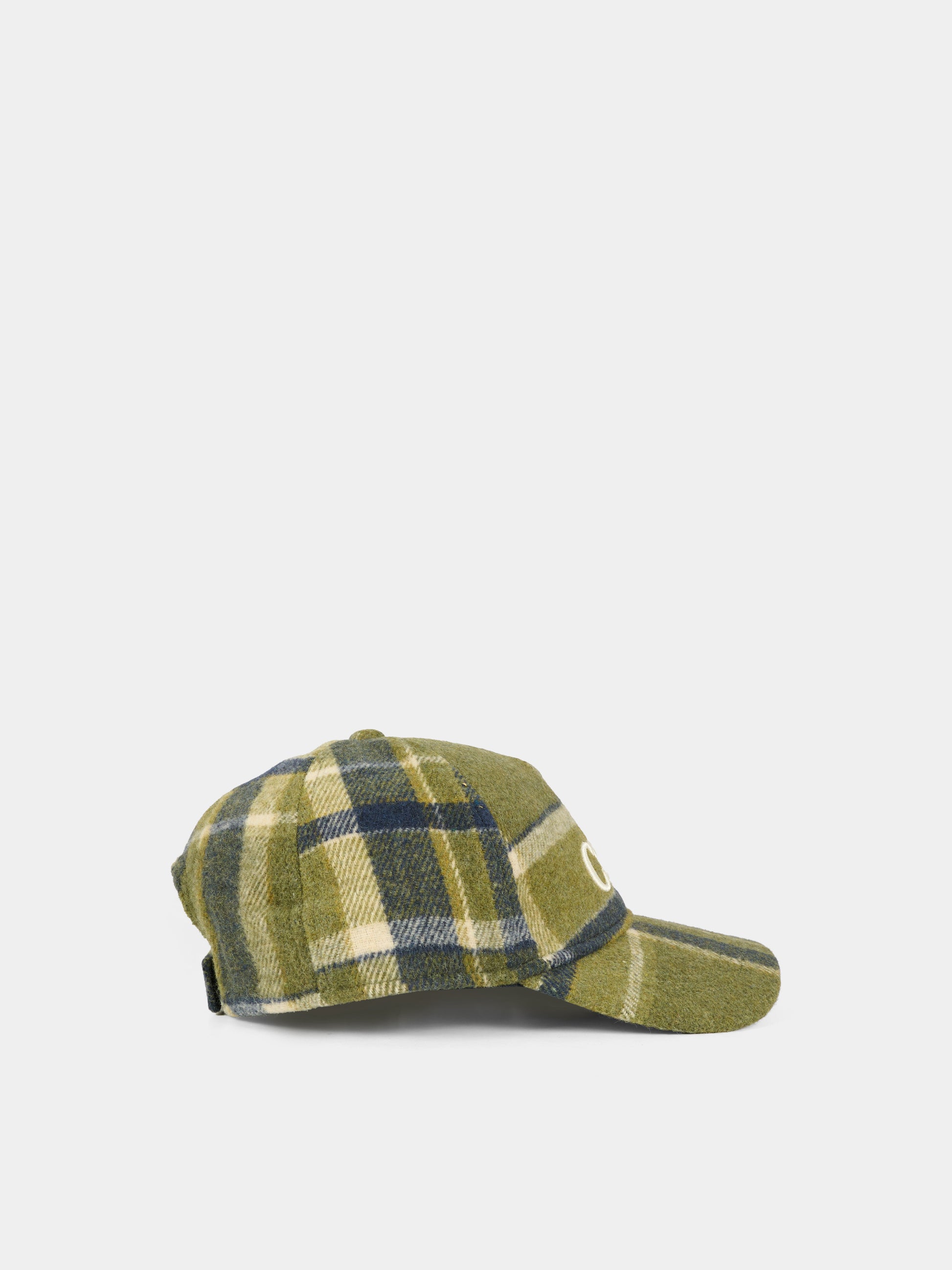 Cappello verde per bambina con logo,Chloé Kids,C20682 Z67