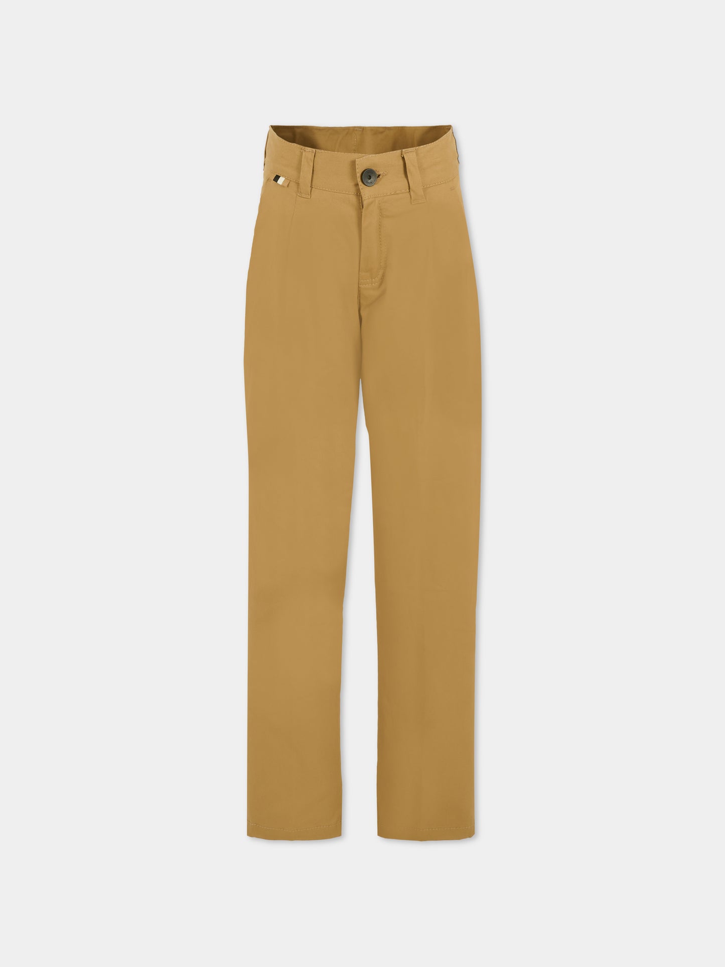Pantaloni beige per bambino,Boss,J52298 269