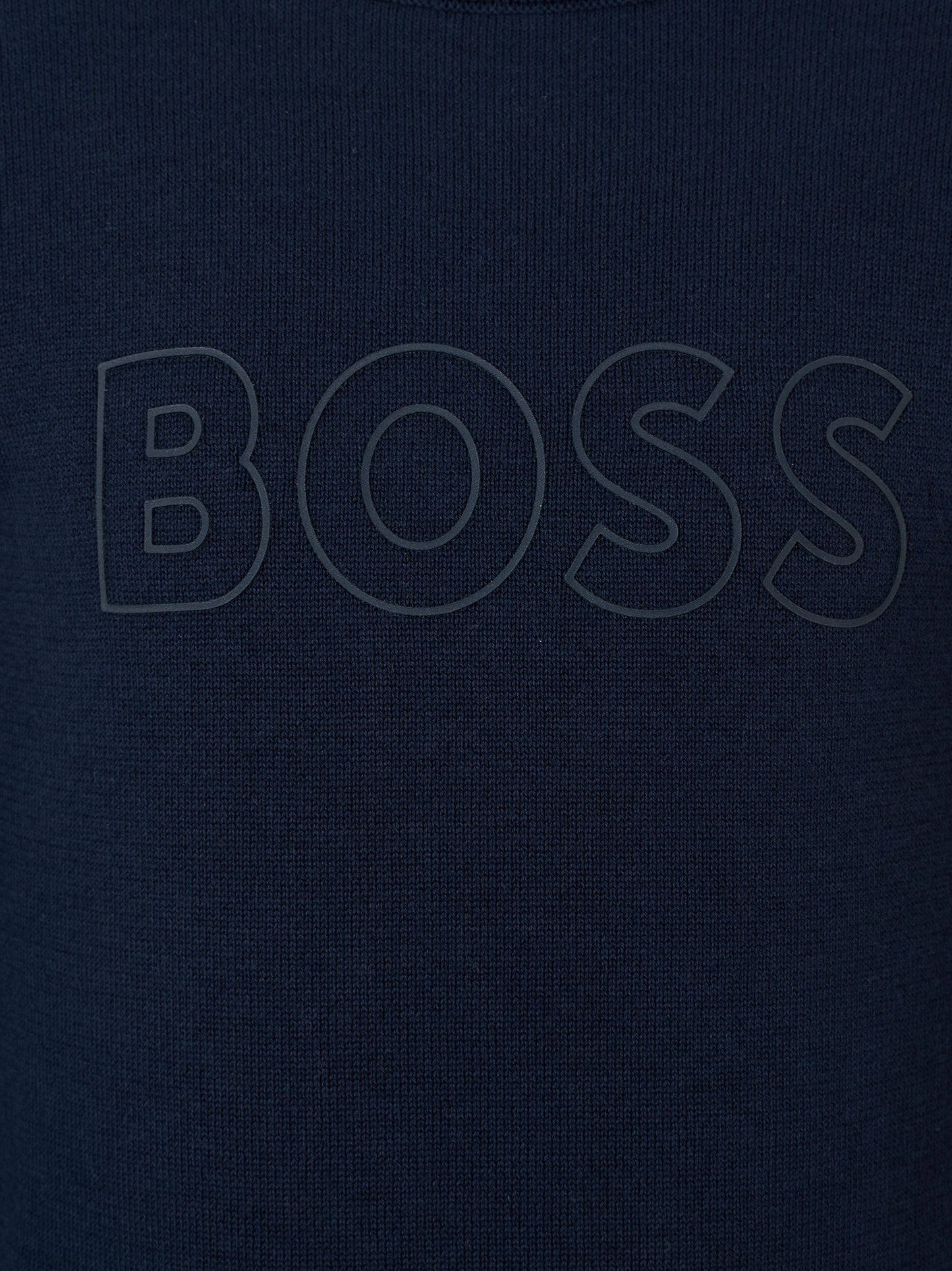 Maglione blu per bambino con logo,Boss,J52338 849