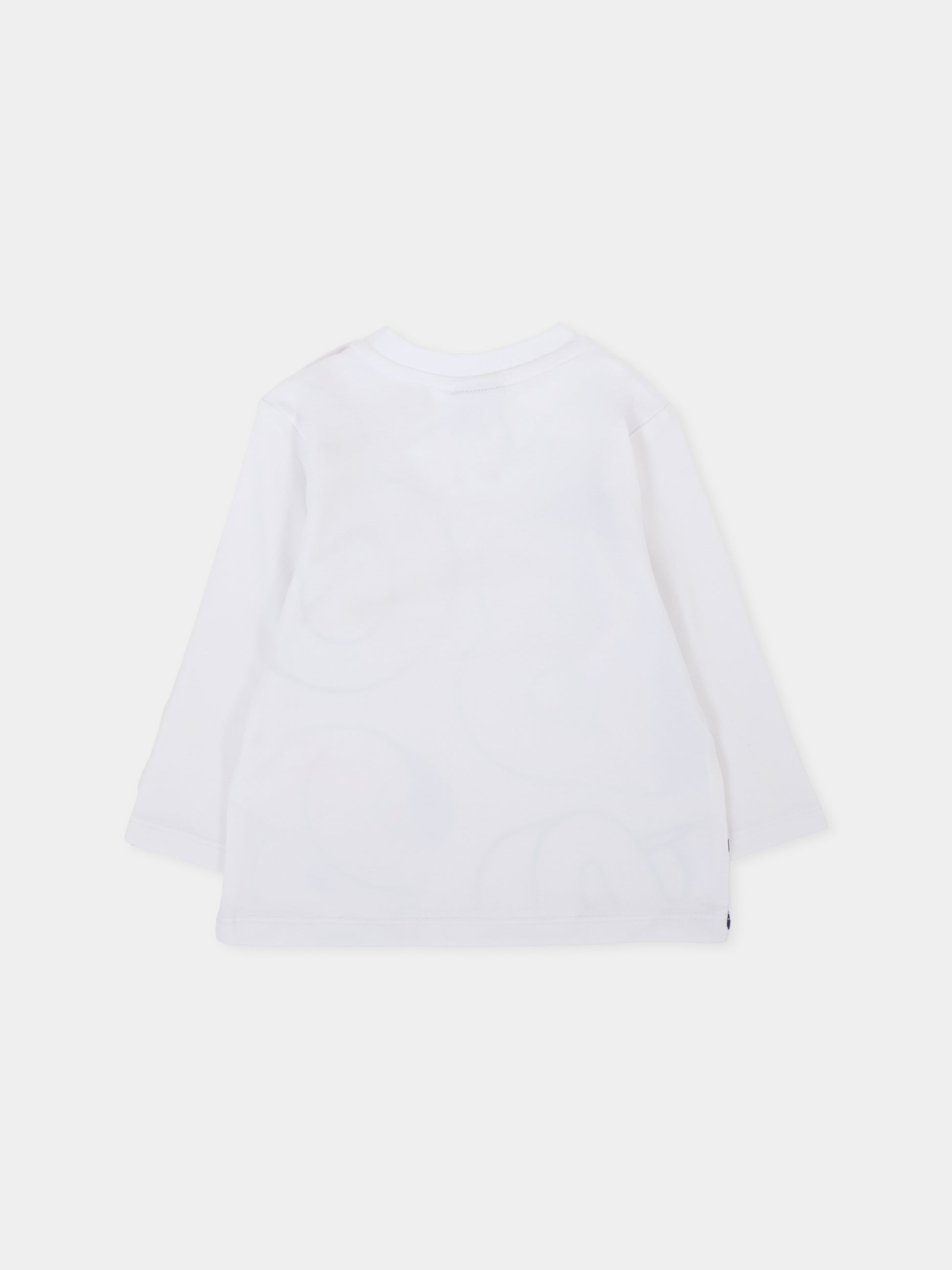 Completo celeste per neonato con logo,Boss,J52527 771