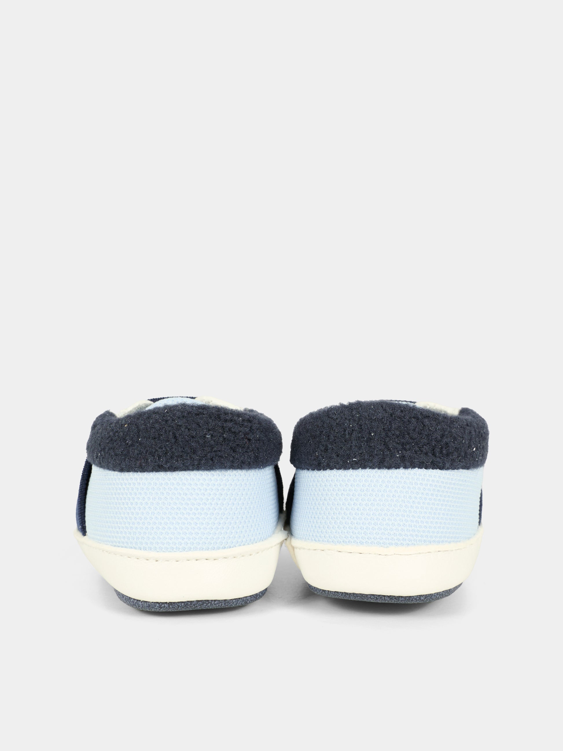 Sneakers blu per neonato con logo,Boss,J52589 849