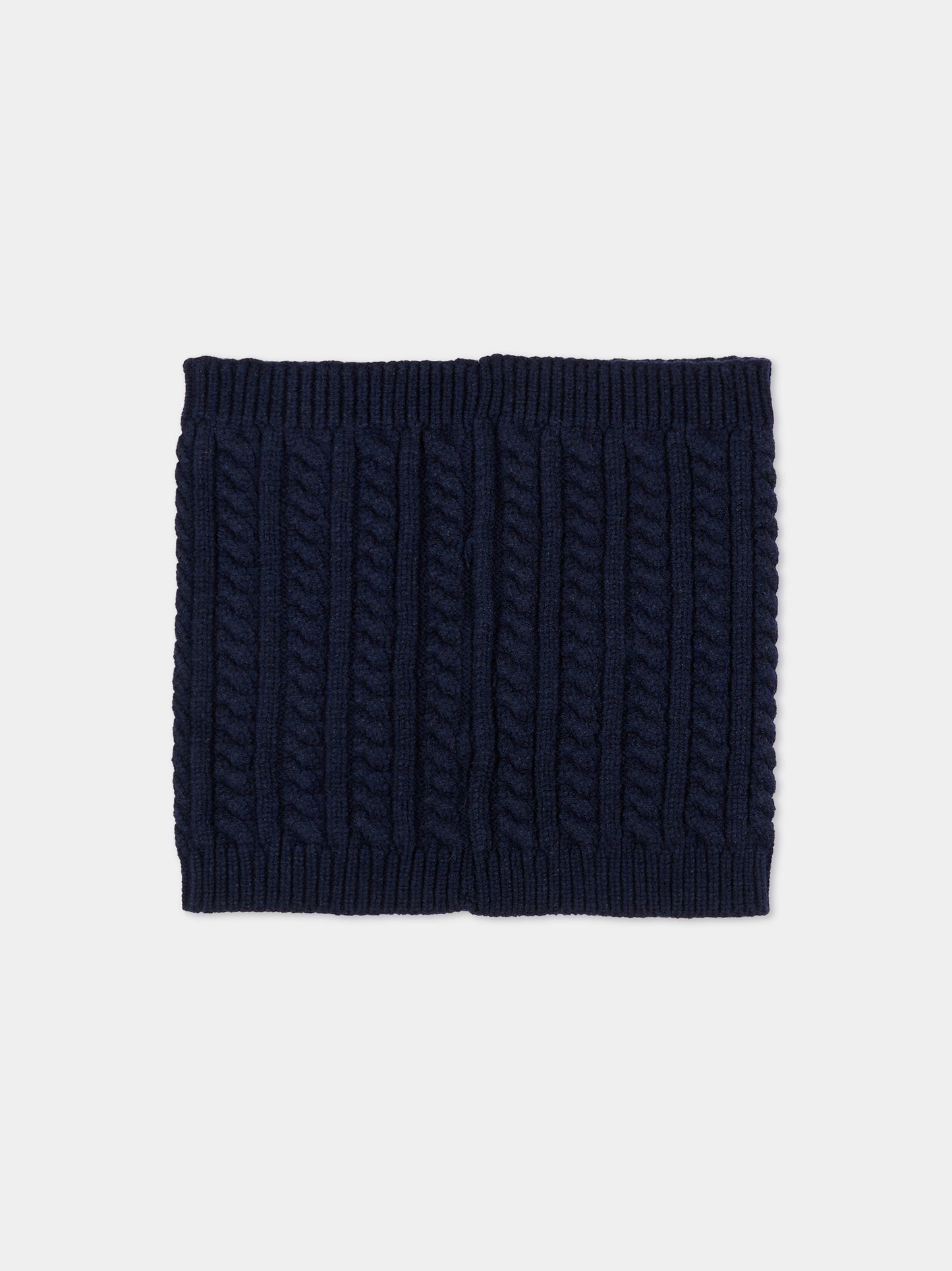 Sciarpa blu per bambino con logo,Boss,J52668 849