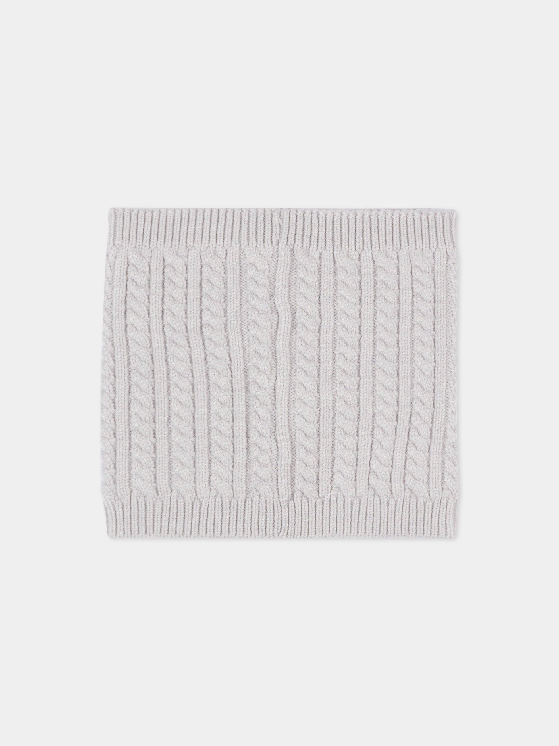 Sciarpa grigia per neonato con logo,Boss,J52698 A32