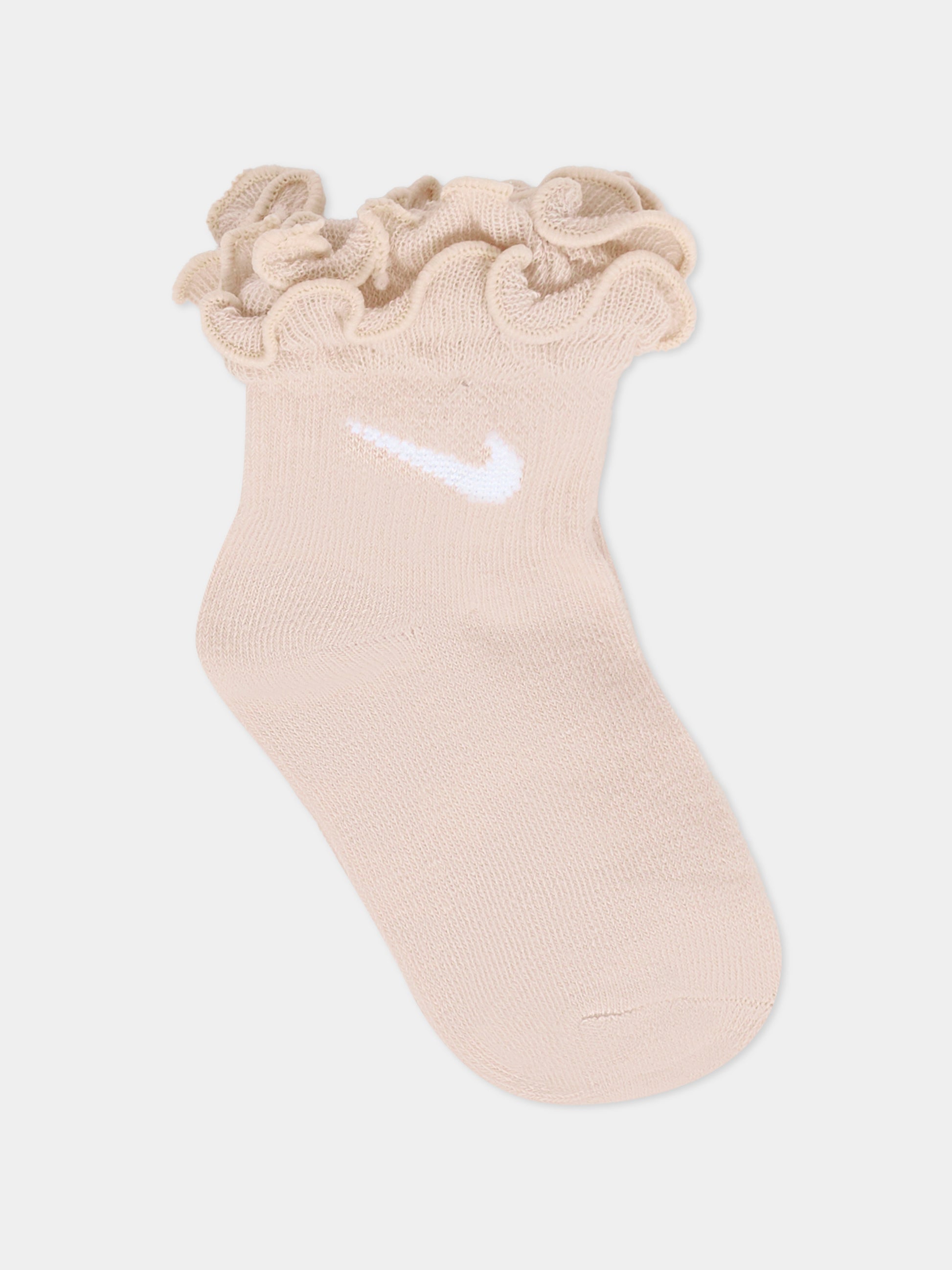 Set calzini multicolor per neonata con swoosh,Nike,NN1285 ADZ