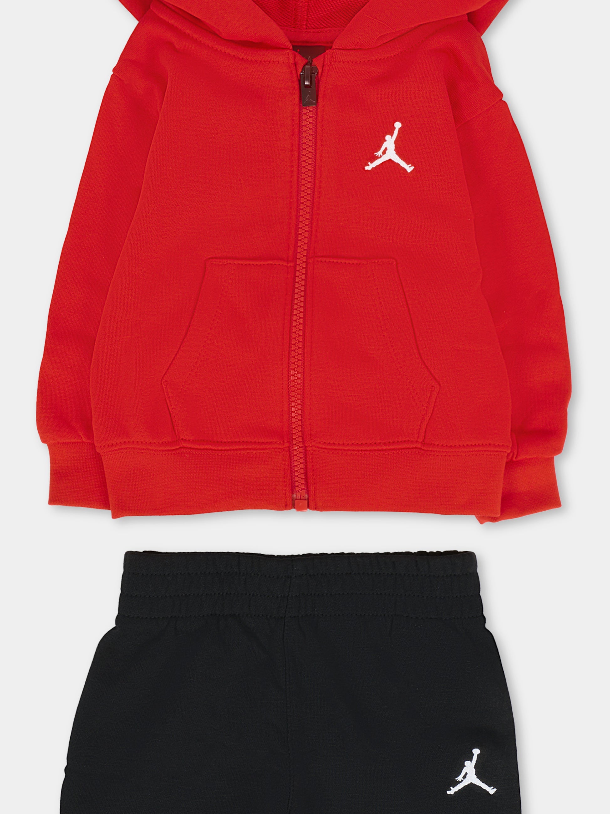 Completo rosso per neonato con jumpman,Jordan,65F124 023