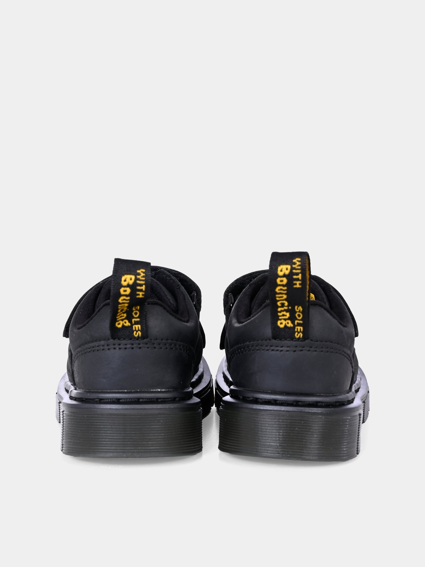 Mocassini neri Raffe T per bambino,Dr. Martens,RAFFE SHOE T 32001001 BLACK WYOMING
